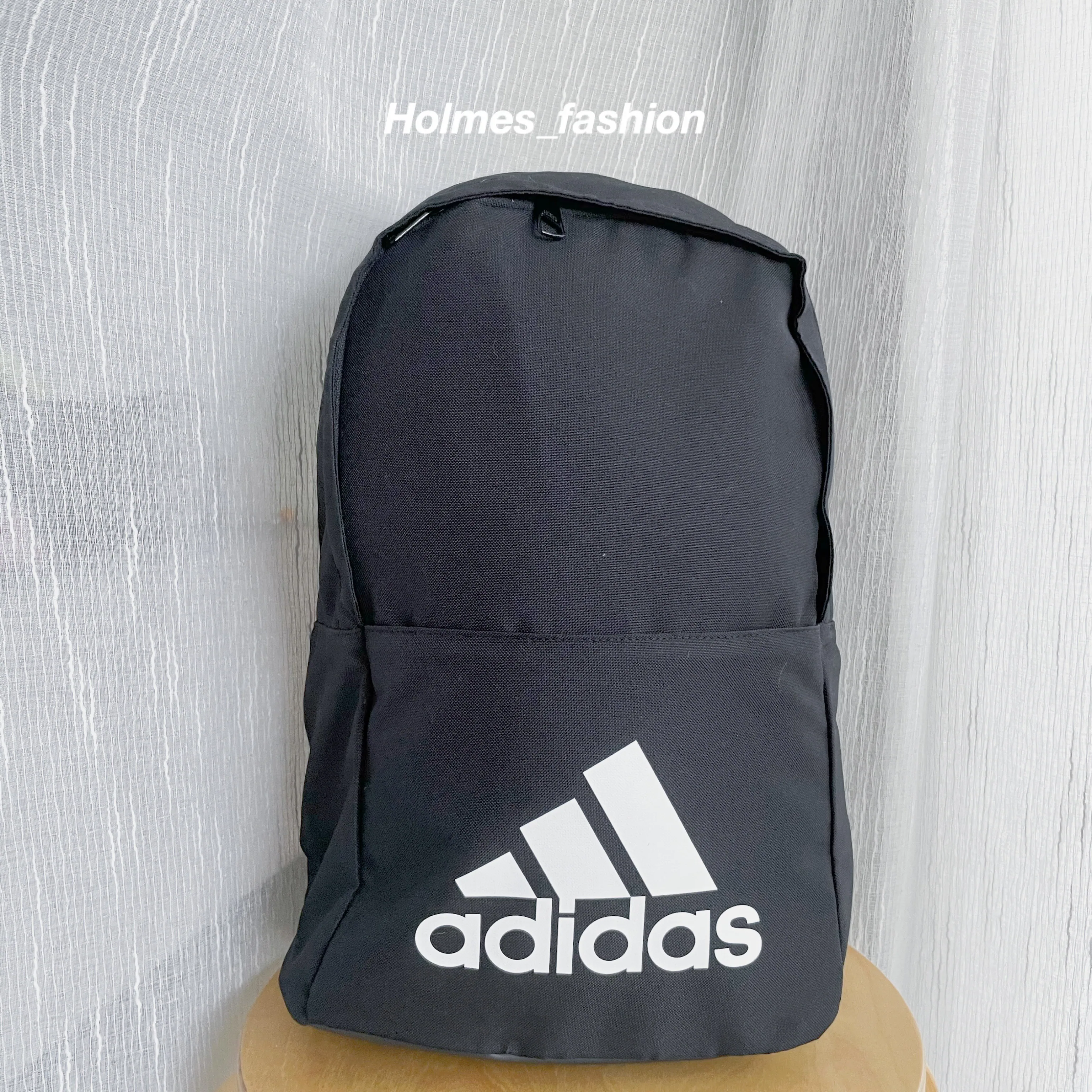 [Holmes]ADIDAS 基本款 三槓 三線 運動包 書包 後背包 CF9008
