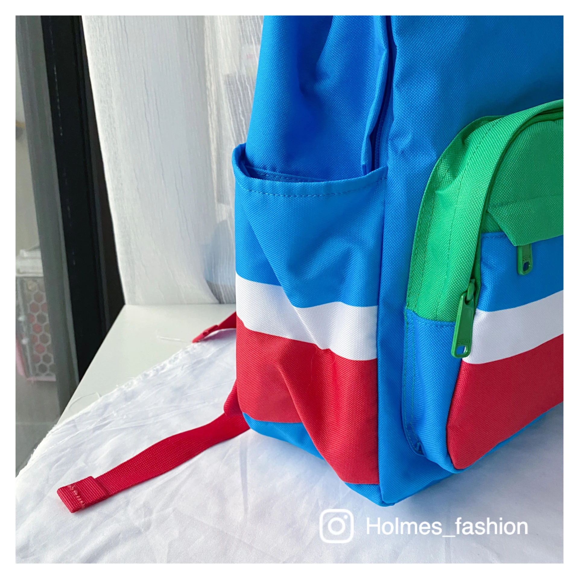 [Holmes]SPAO x 蠟筆小新 三層拉鍊 後背包 動感超人