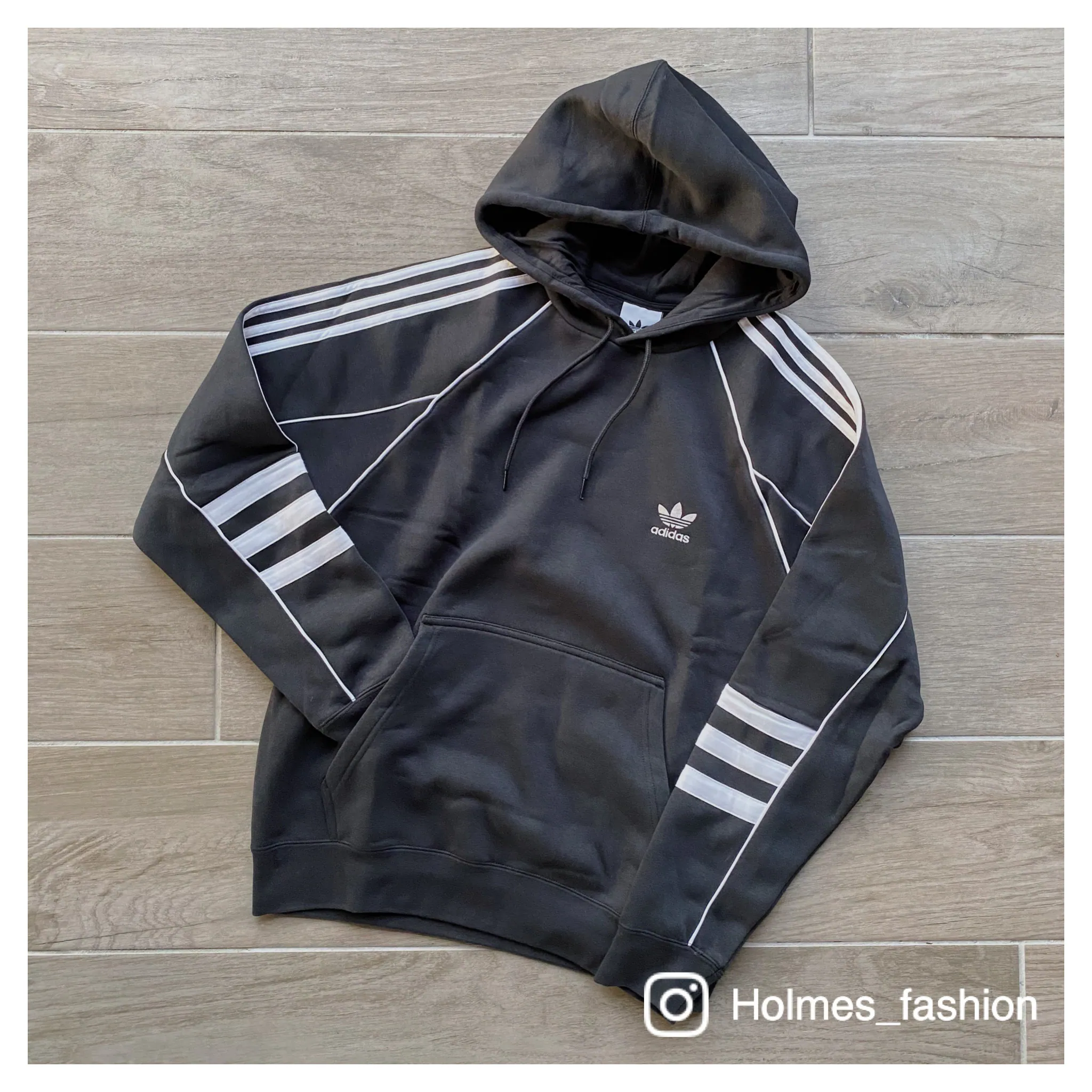 [Holmes]ADIDAS ORIGINALS HOODIE 三槓 連帽衛衣 帽踢 帽TEE DH3851