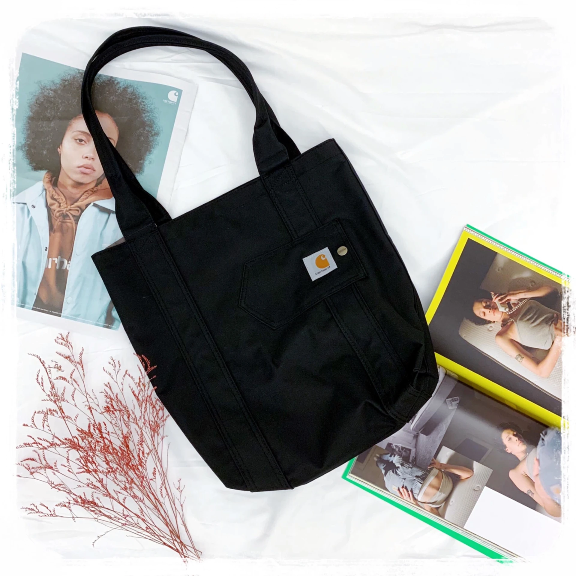 [Holmes]Carhartt Legacy Essential Tote 手提袋 大容量 帆布托特包 黑色
