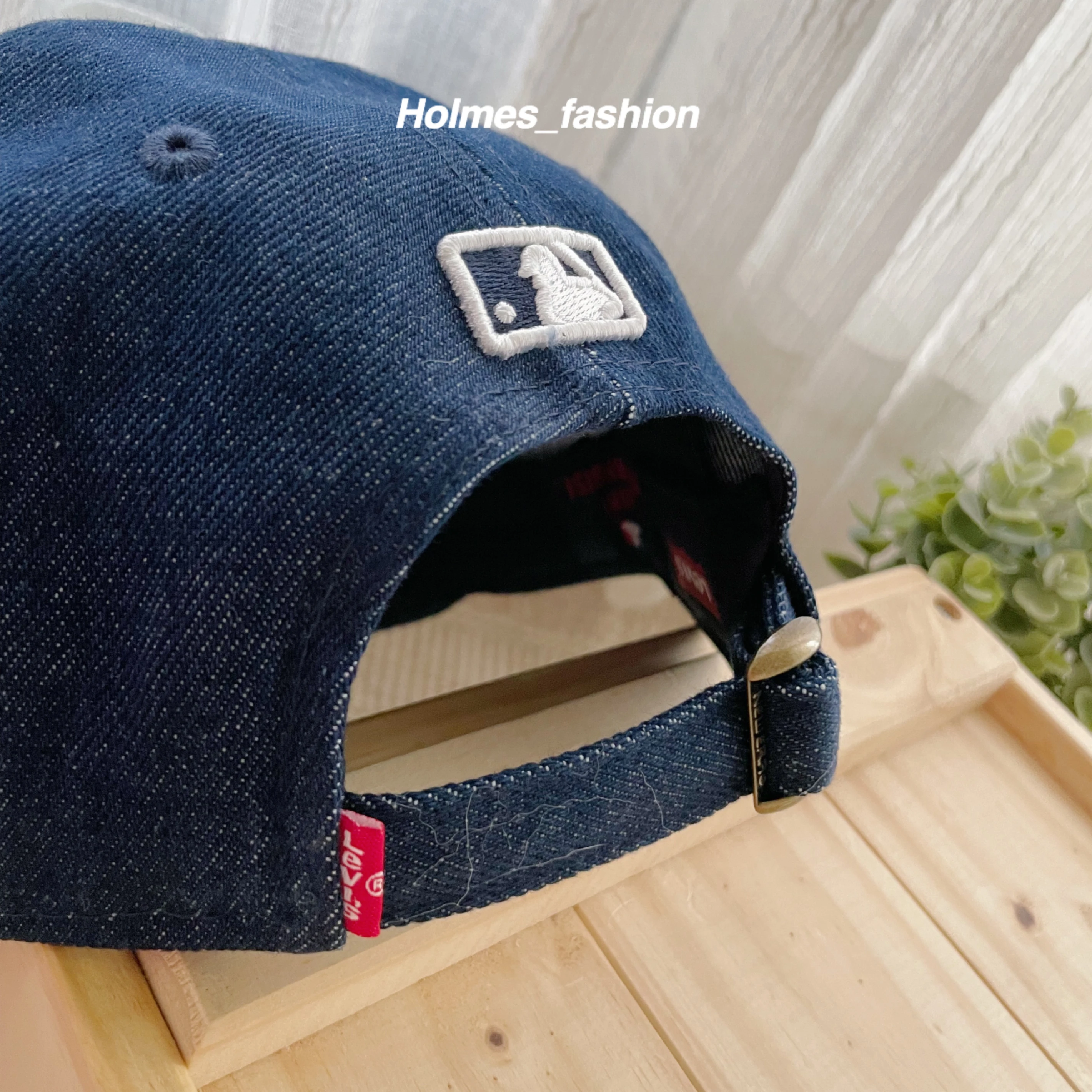 [Holmes]NEW ERA x LEVI'S 牛仔布老帽 老虎