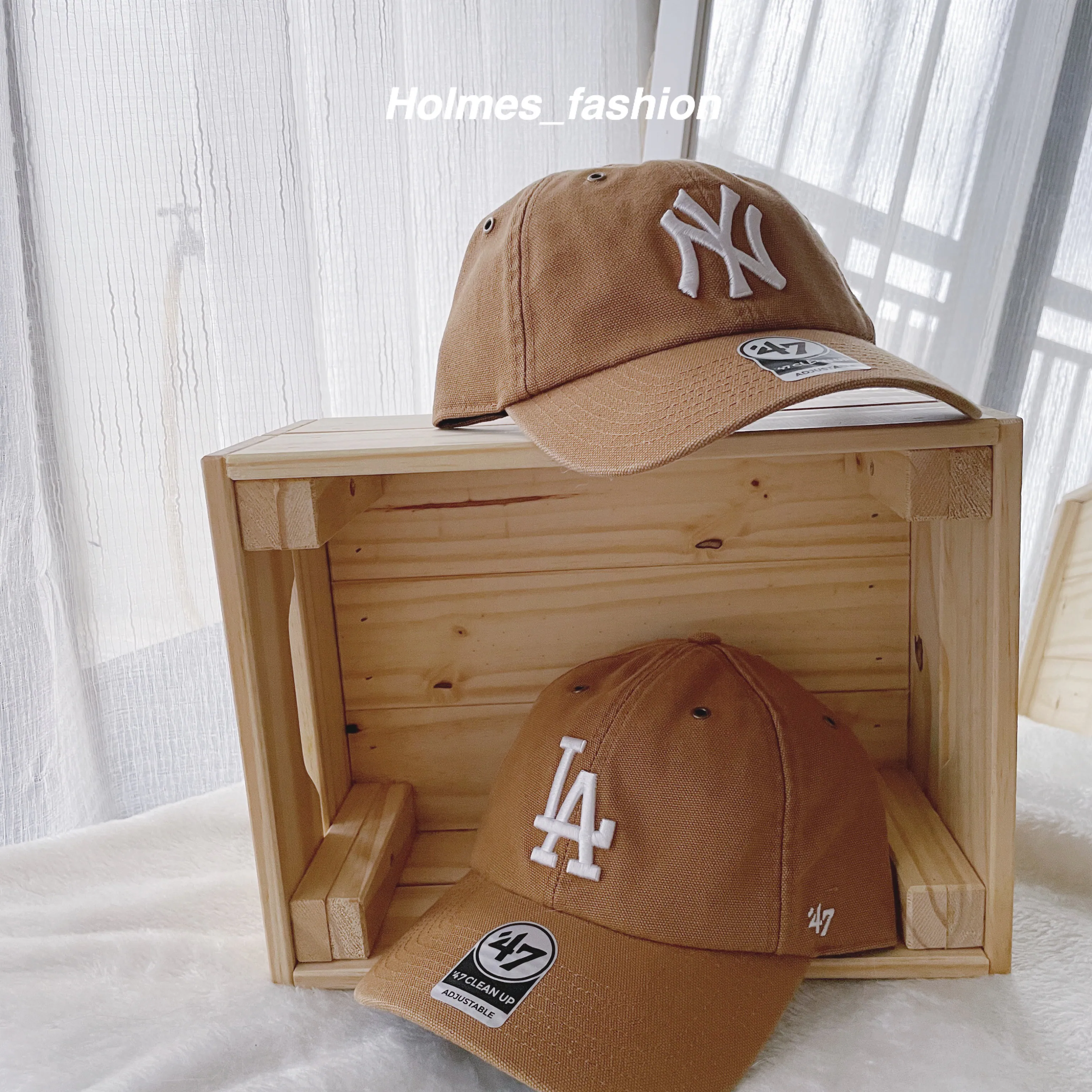 [Holmes]CARHARTT X 47 Brand 老帽 NY LA 卡其 深藍 CARHARTT 老帽