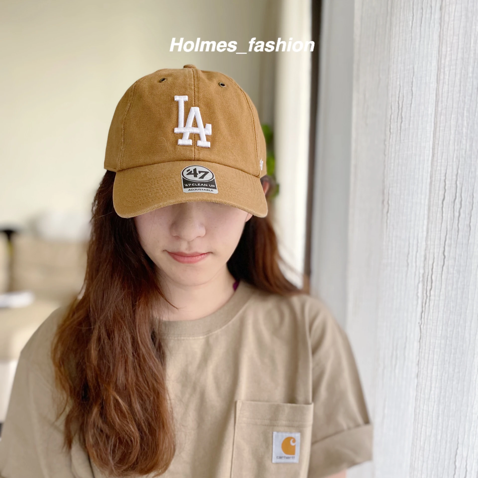 [Holmes]CARHARTT X 47 Brand 老帽 NY LA 卡其 深藍 CARHARTT 老帽