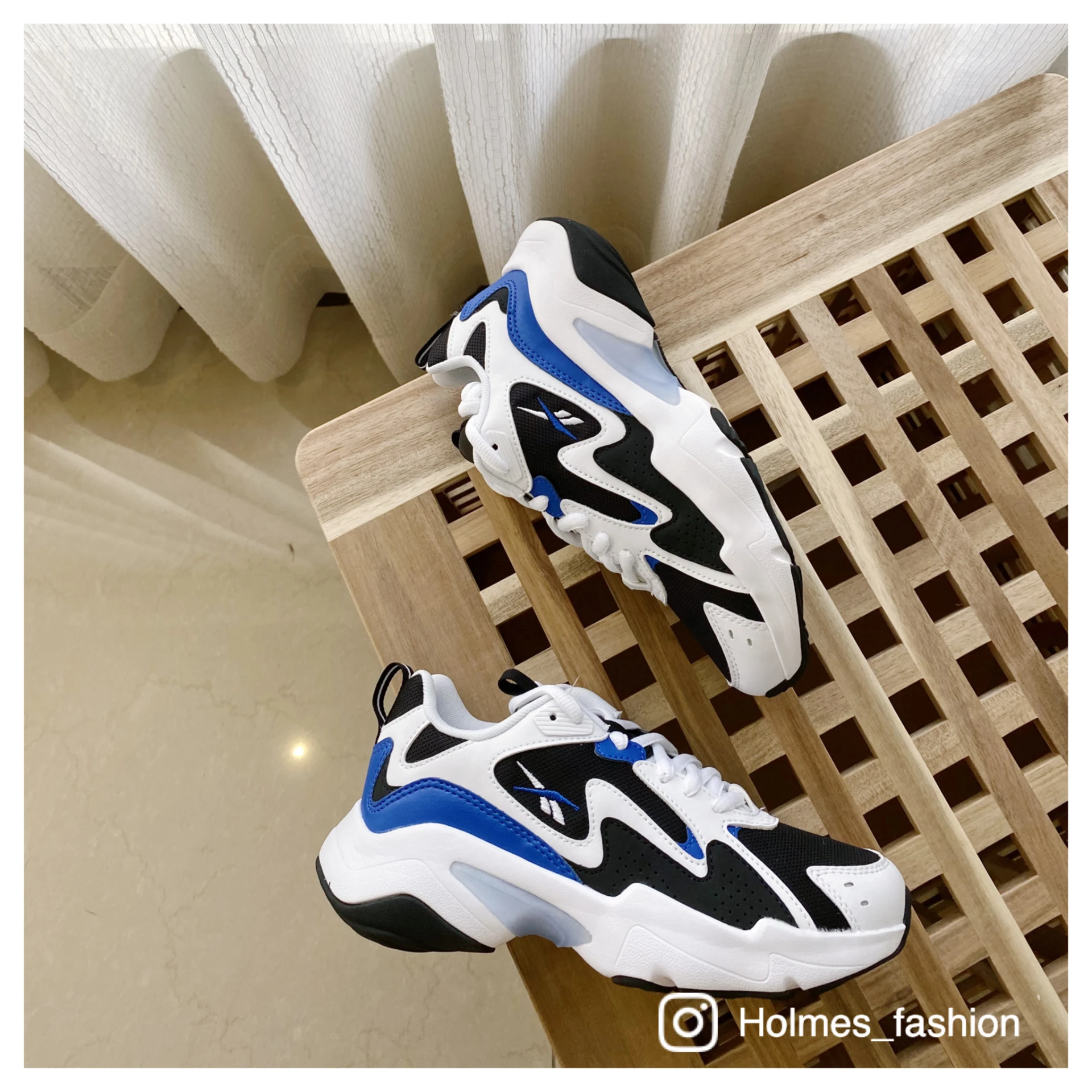 [Holmes]REEBOK ROYAL TURBO IMPULSE SHOES EH3464 黑藍