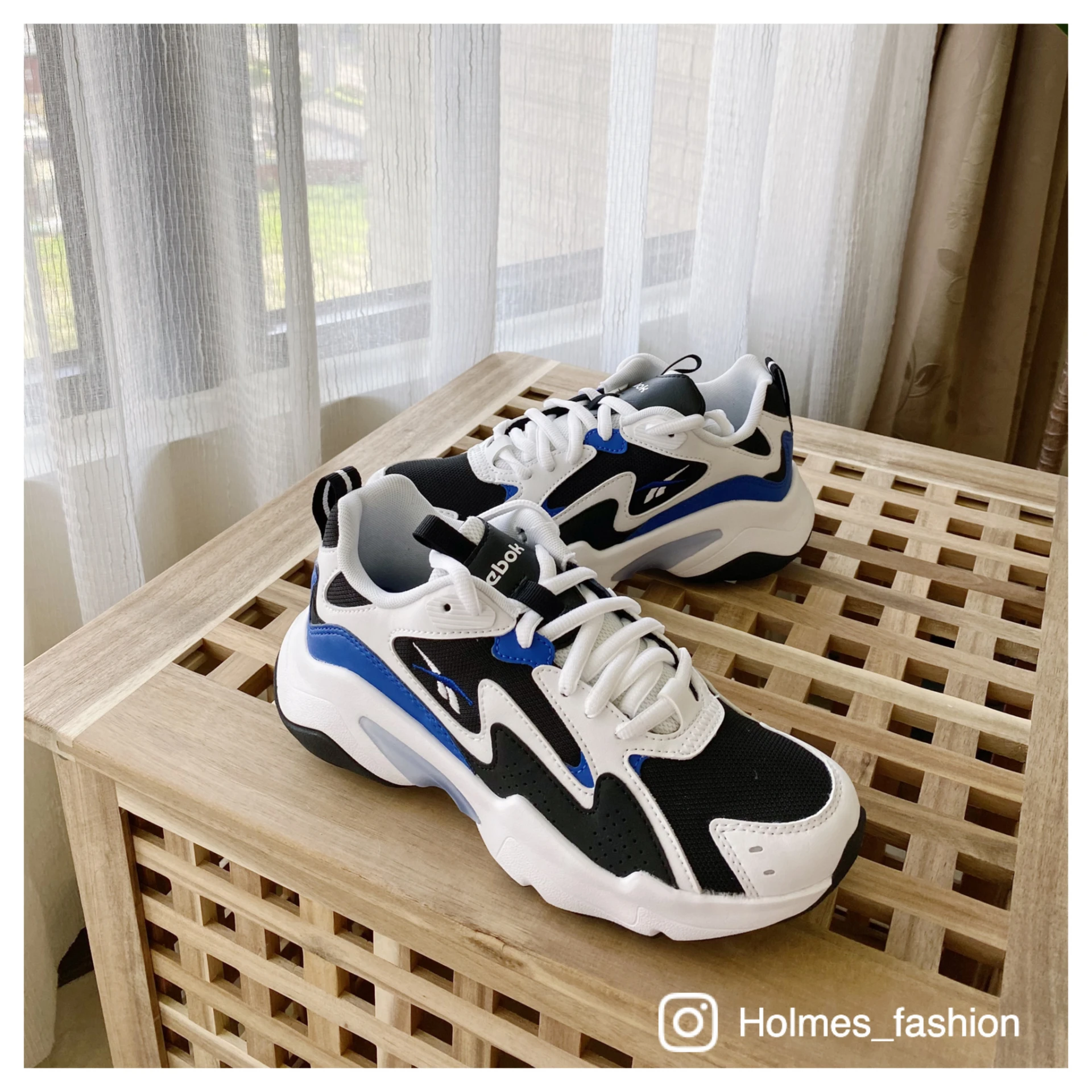 [Holmes]REEBOK ROYAL TURBO IMPULSE SHOES EH3464 黑藍