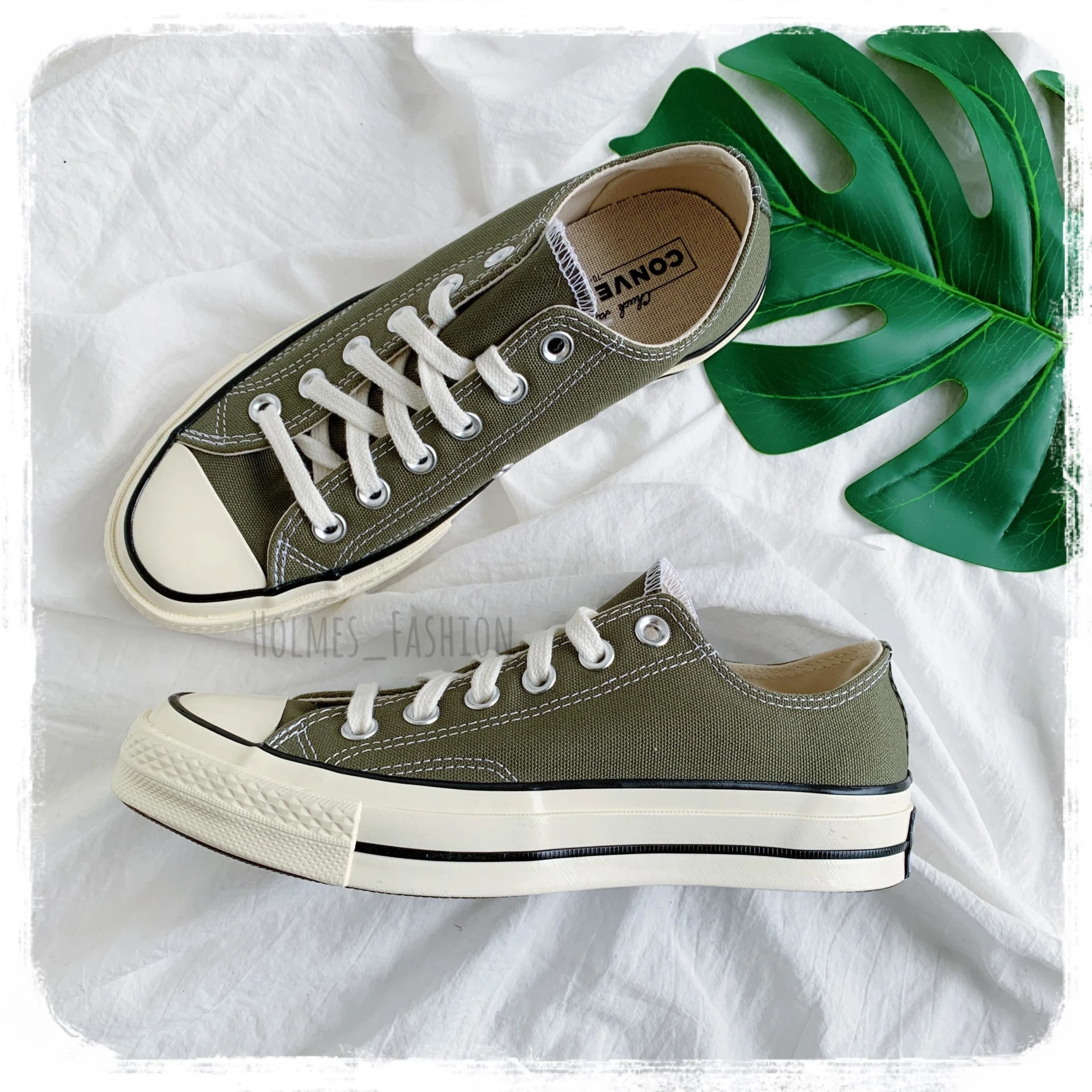 [Holmes]CONVERSE 1970 低筒 軍綠色 162060C 帆布鞋
