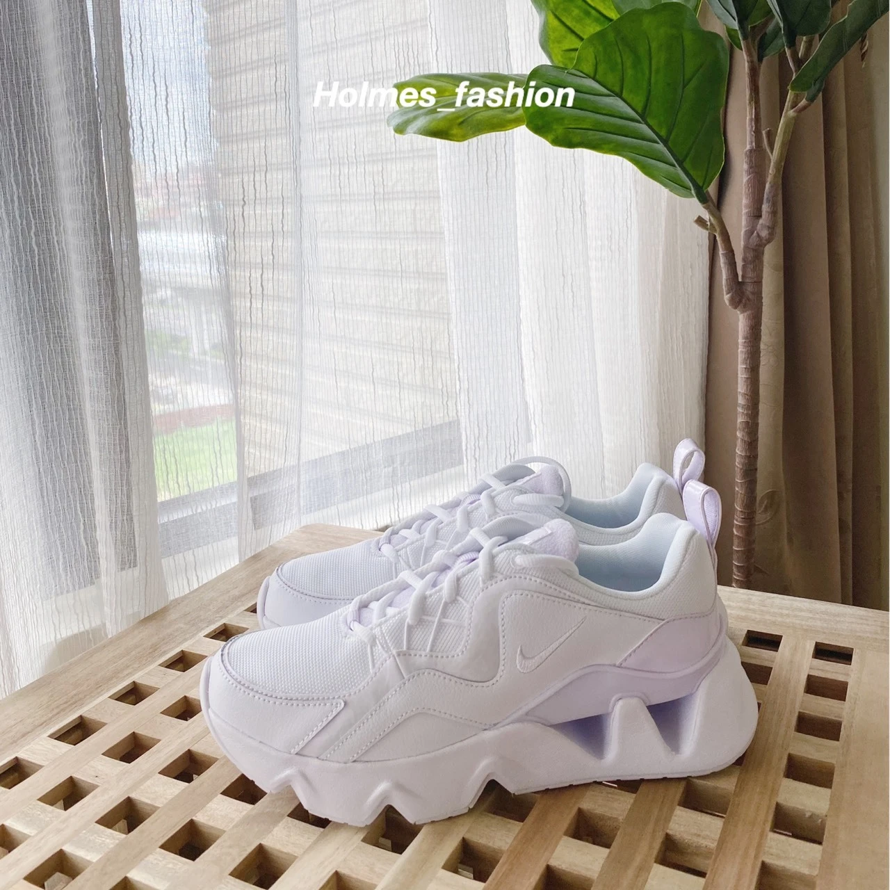 [Holmes]NIKE RYZ 365 白薰衣草紫 白紫 孫芸芸 老爹鞋 厚底  CU3450 100