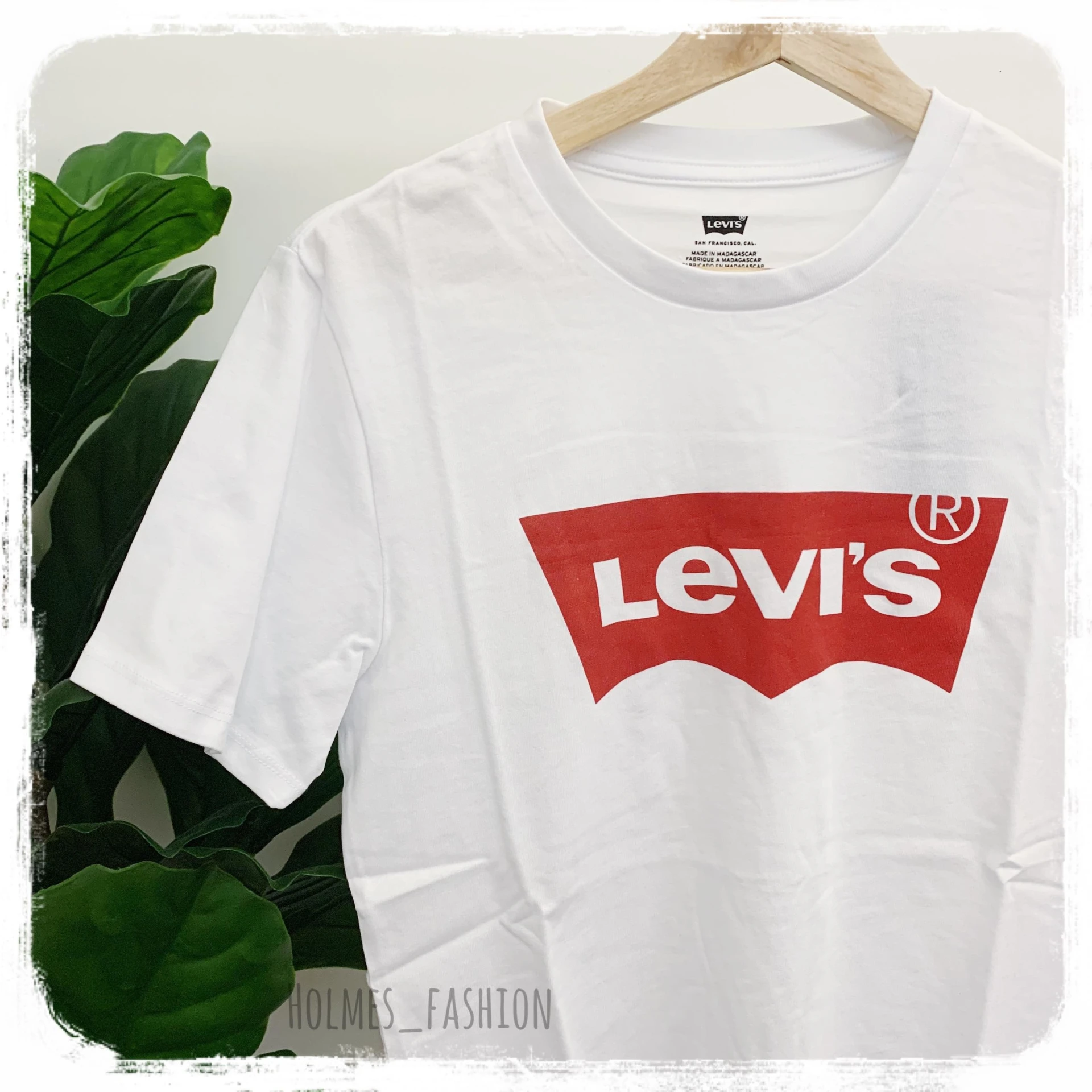 [Holmes]LEVI'S 經典白紅 LOGO 基本款短袖 (大童青年版) 現貨+預購