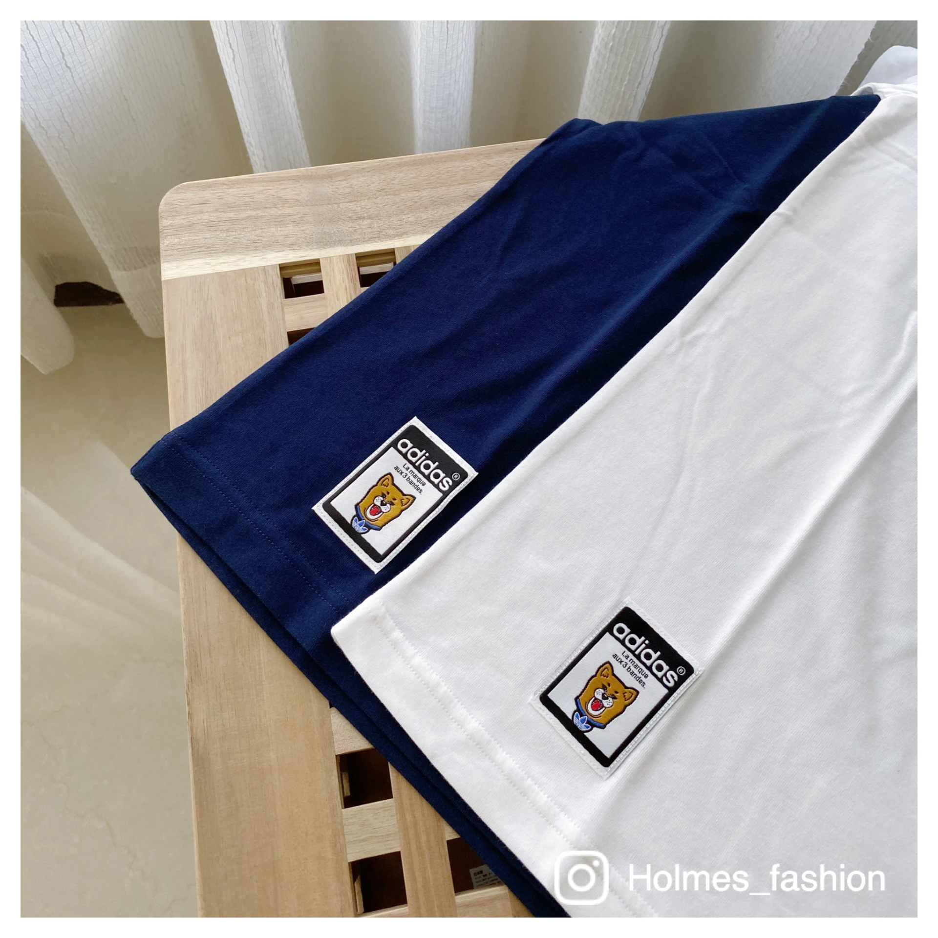 [Holmes]ADIDAS 東京限定 柴犬短袖 TEE 深藍/白 FN0948