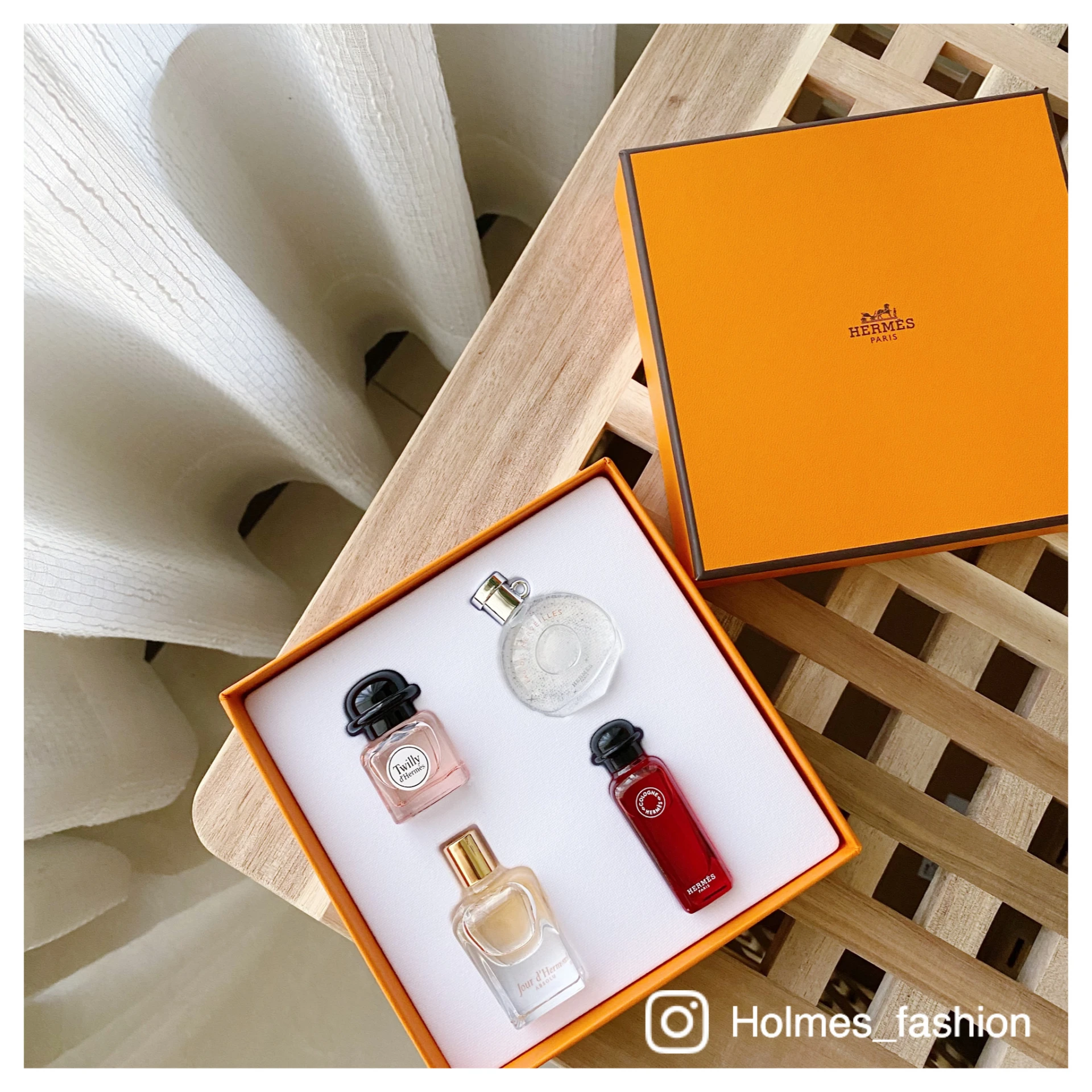 [Holmes]現貨 HERMES 愛馬仕女性  小香水 四入 經典禮盒組