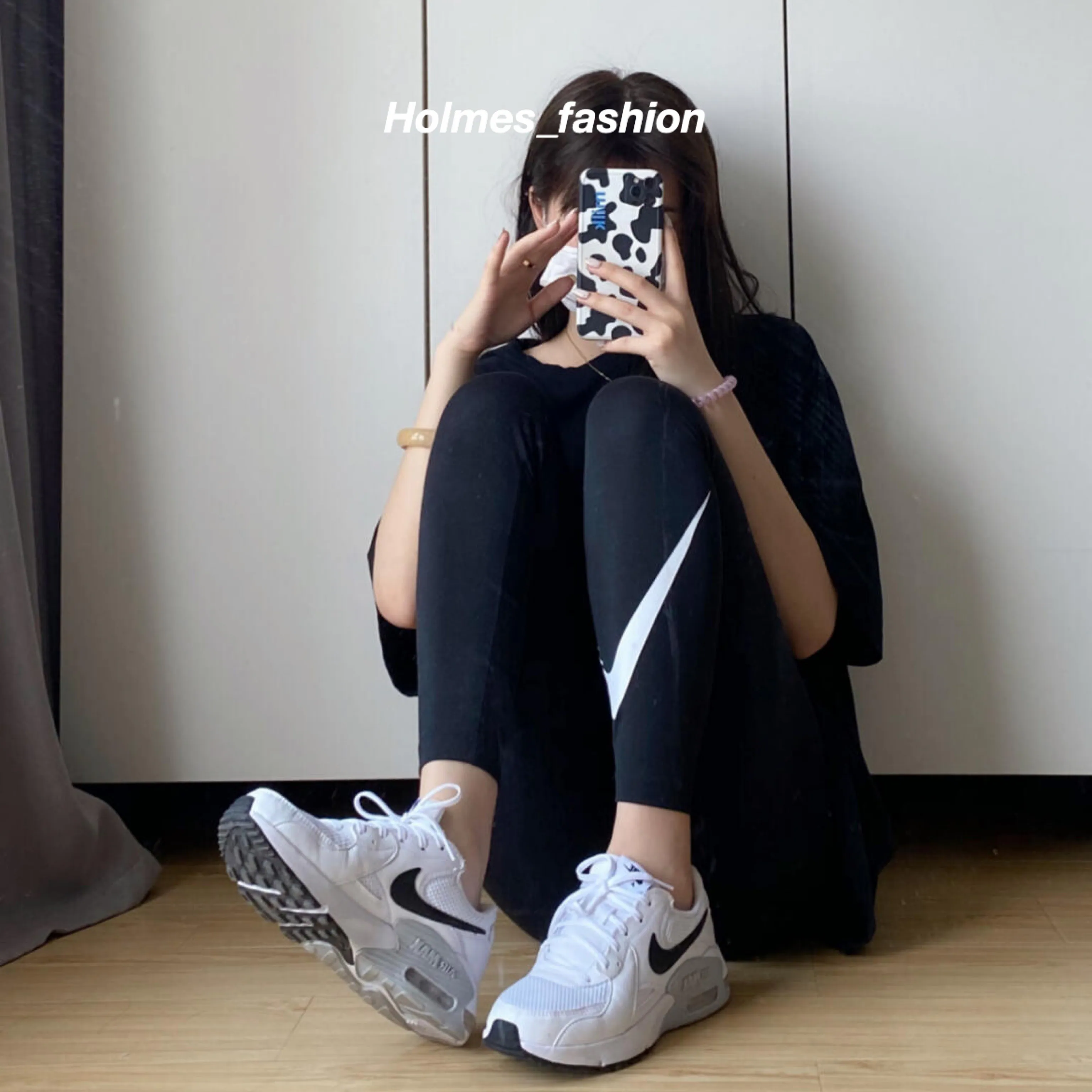 [Holmes]NIKE AIR MAX EXCEE 復古 穿搭 氣墊 白黑 女鞋 CD5432-101