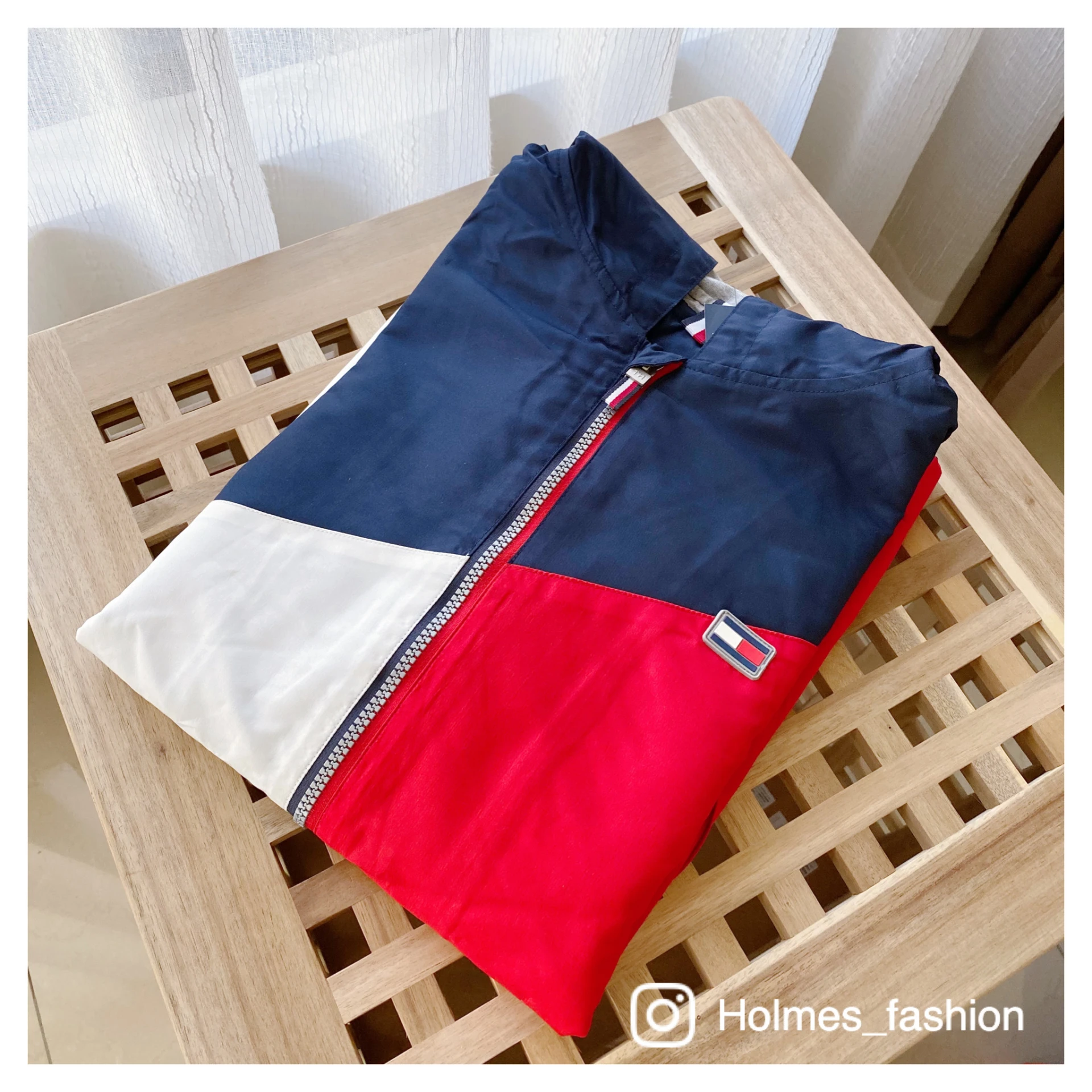 [Holmes]TOMMY HILFIGER 大童版(青年版) 經典配色 風衣外套