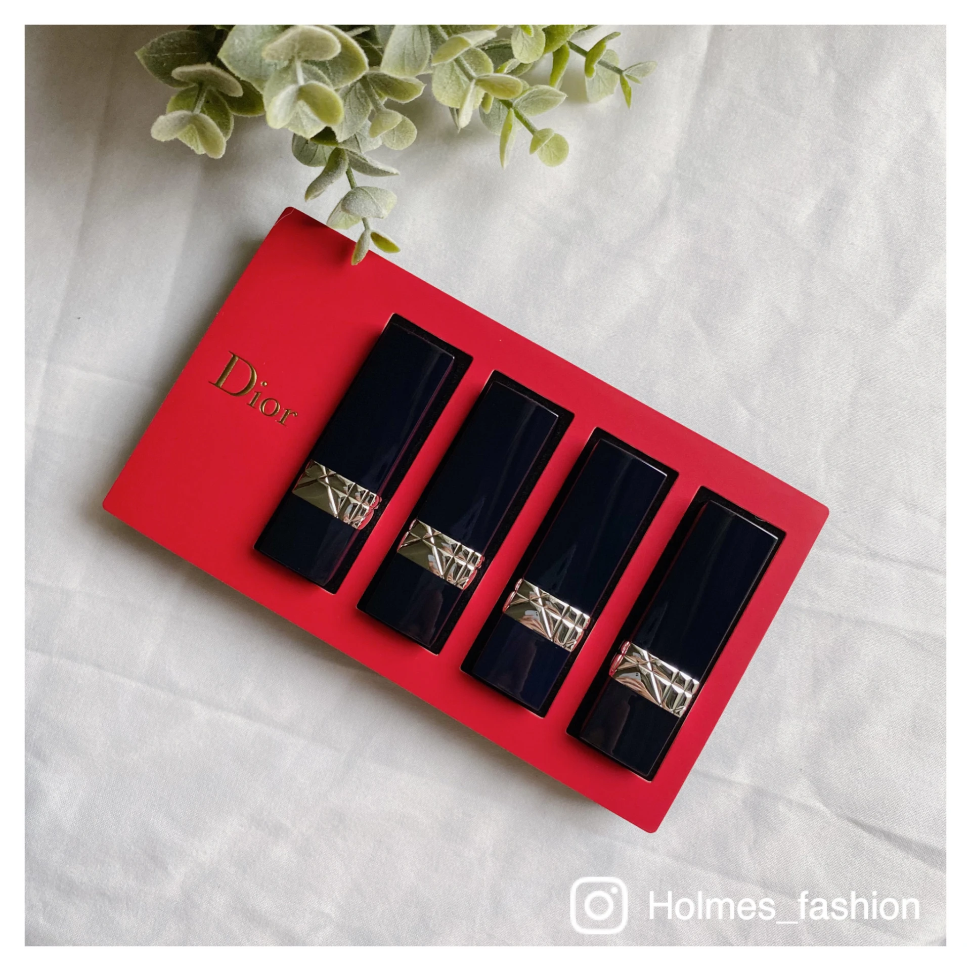 [Holmes]DIOR 2020 聖誕禮盒組(1.5G唇膏*4)DIOR #999 #555 #727 #434