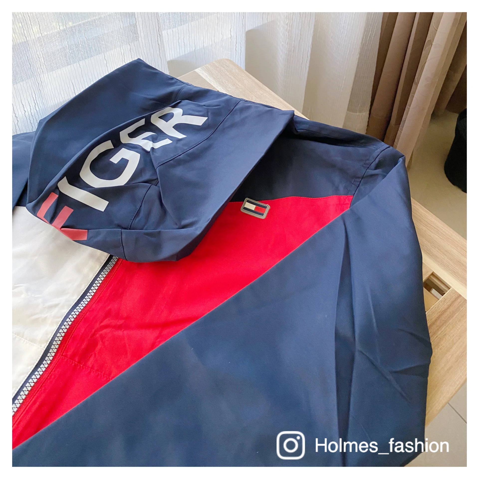 [Holmes]TOMMY HILFIGER 大童版(青年版) 經典配色 風衣外套
