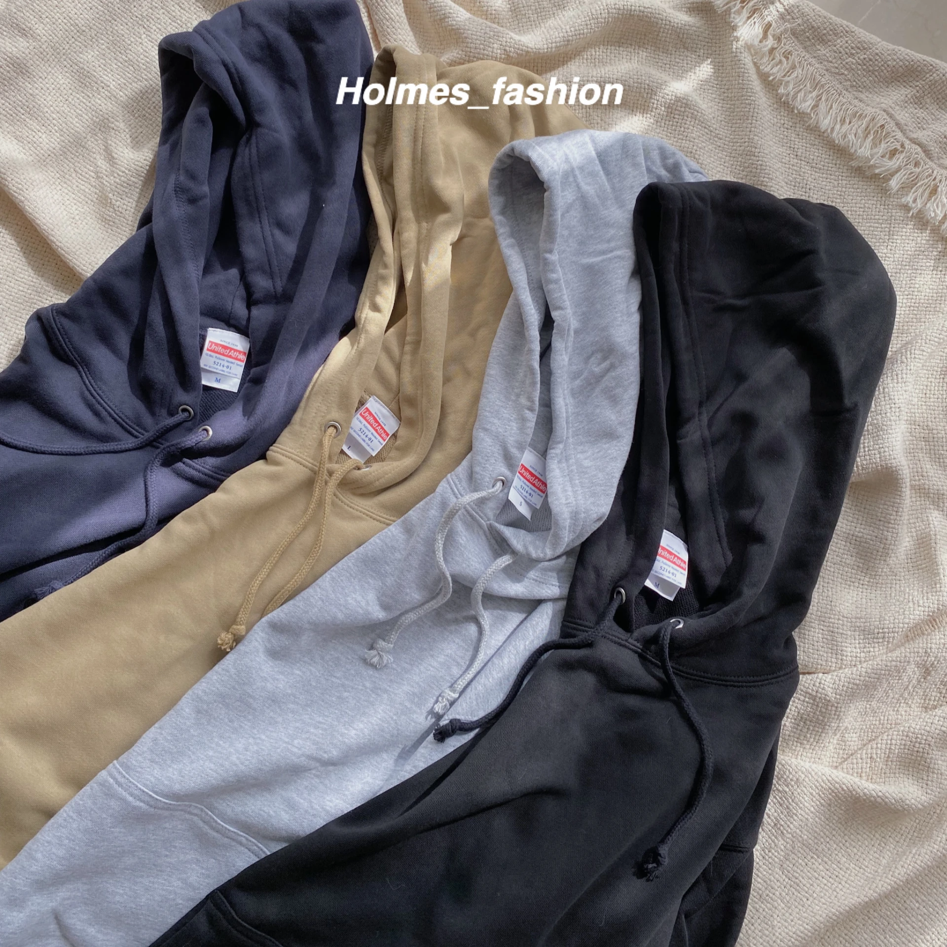 [Holmes]UNITED ATHLE 全棉 毛巾布 (沒刷毛) UA 帽踢 連帽衛衣 帽T 10OZ