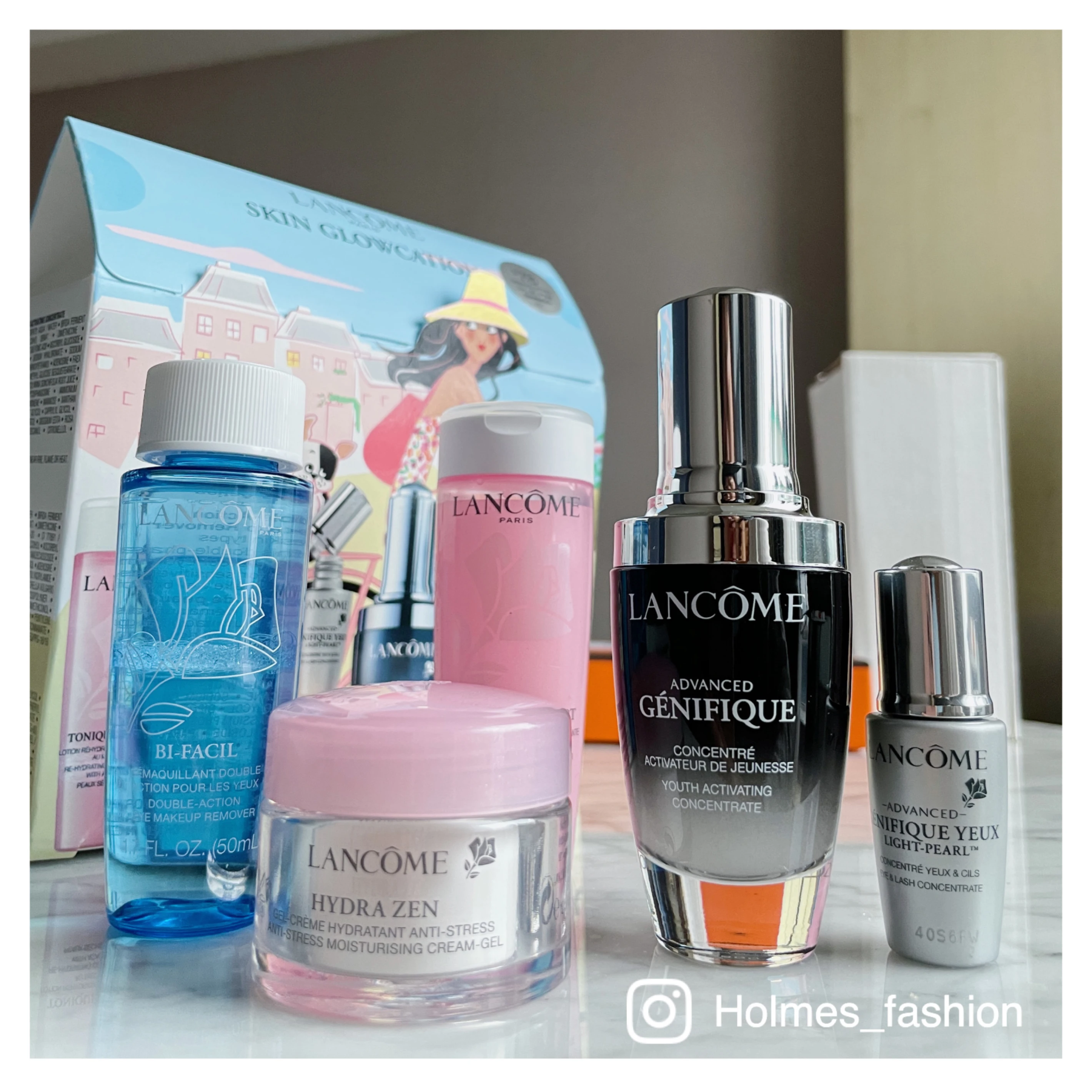 [Holmes]LANCOME 蘭蔻 Lancôme  抗衰老煥發套組 五件組