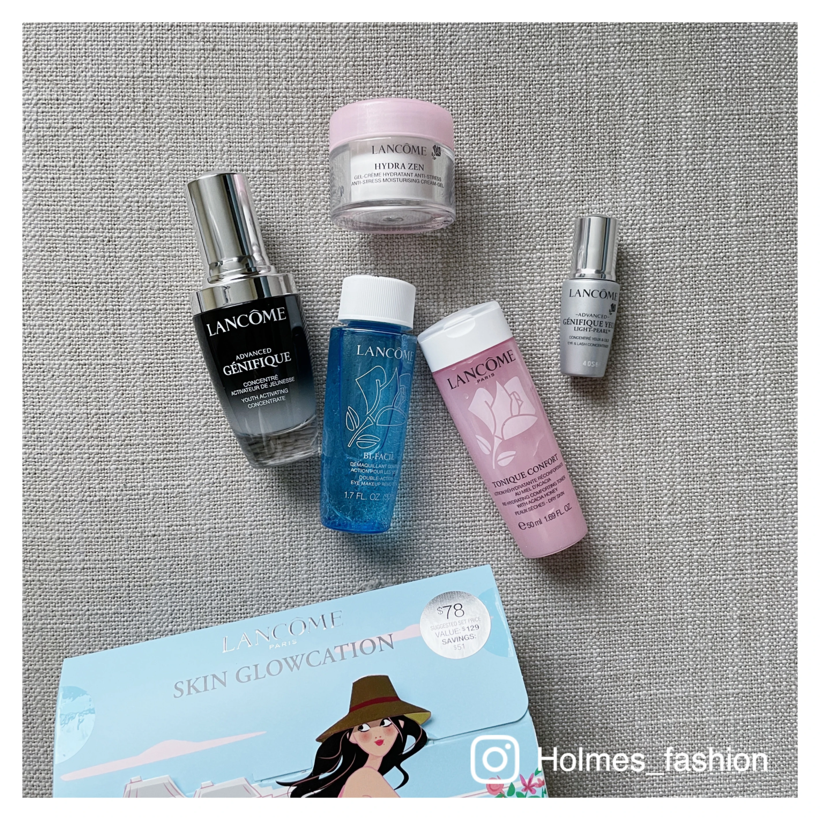 [Holmes]LANCOME 蘭蔻 Lancôme  抗衰老煥發套組 五件組