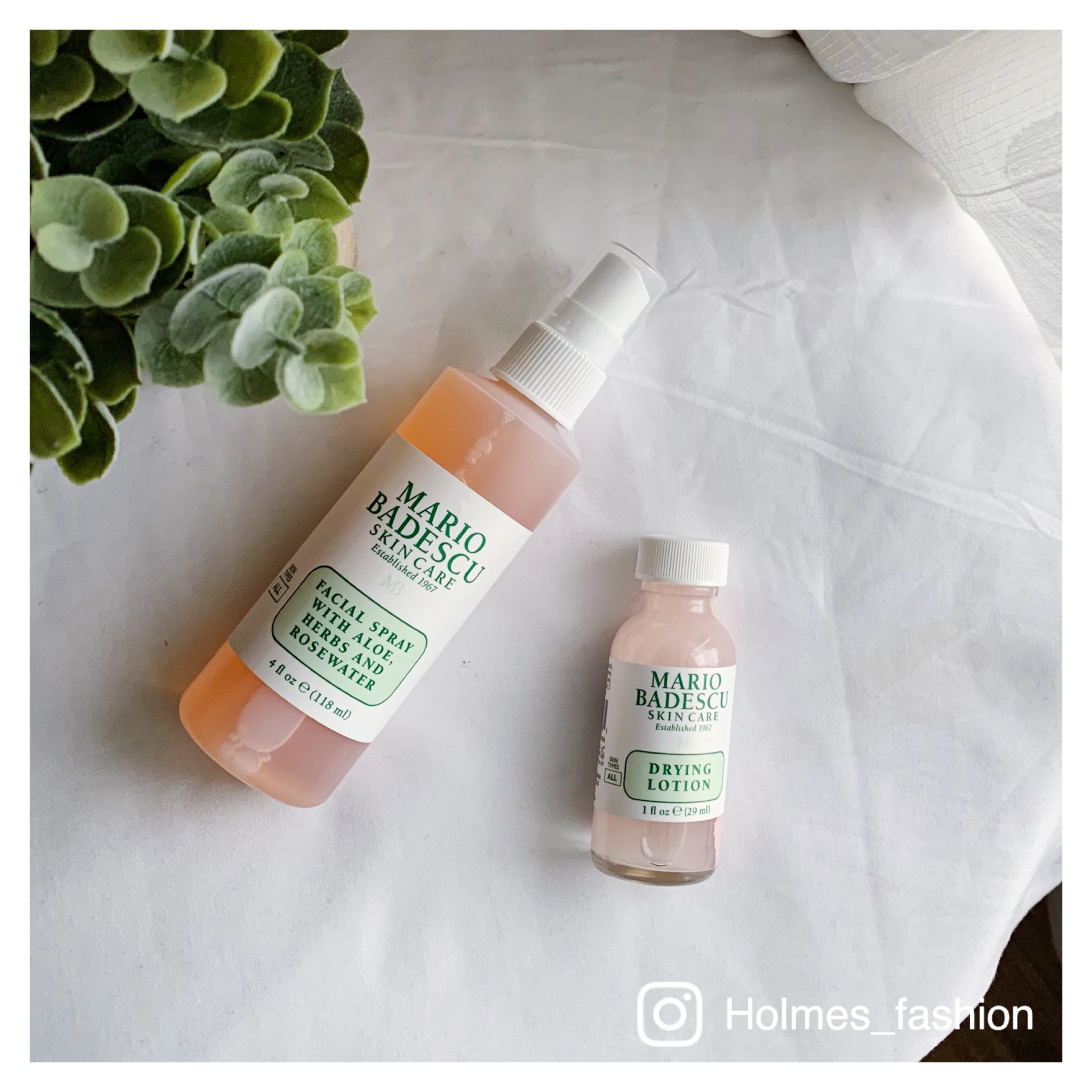 [Holmes]MARIO BADESCU 玫瑰水保濕噴霧+水楊酸淨痘精華