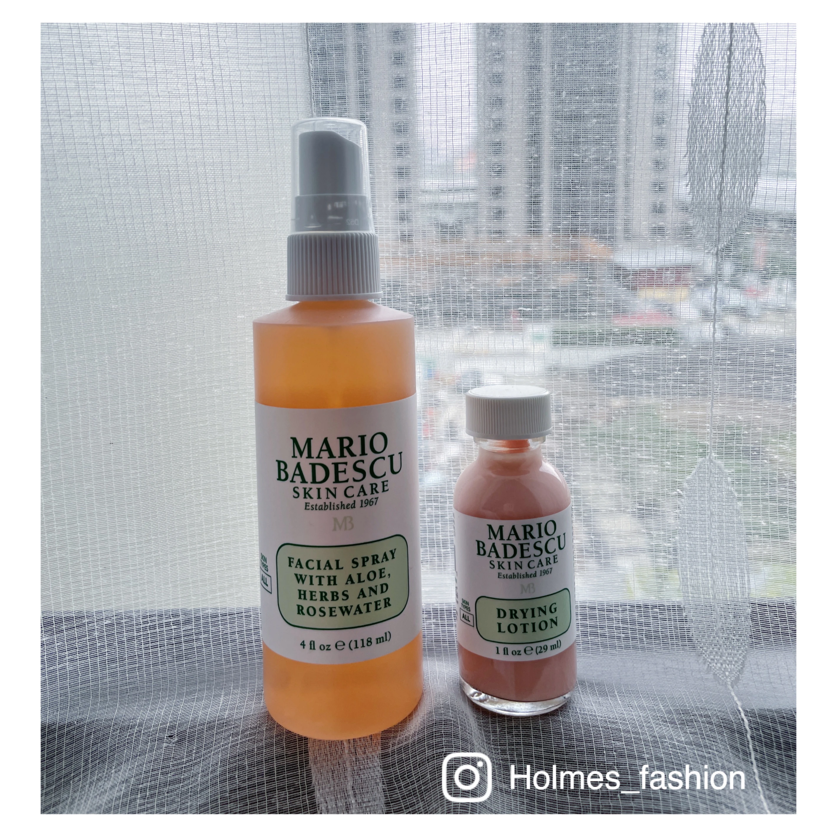 [Holmes]MARIO BADESCU 玫瑰水保濕噴霧+水楊酸淨痘精華