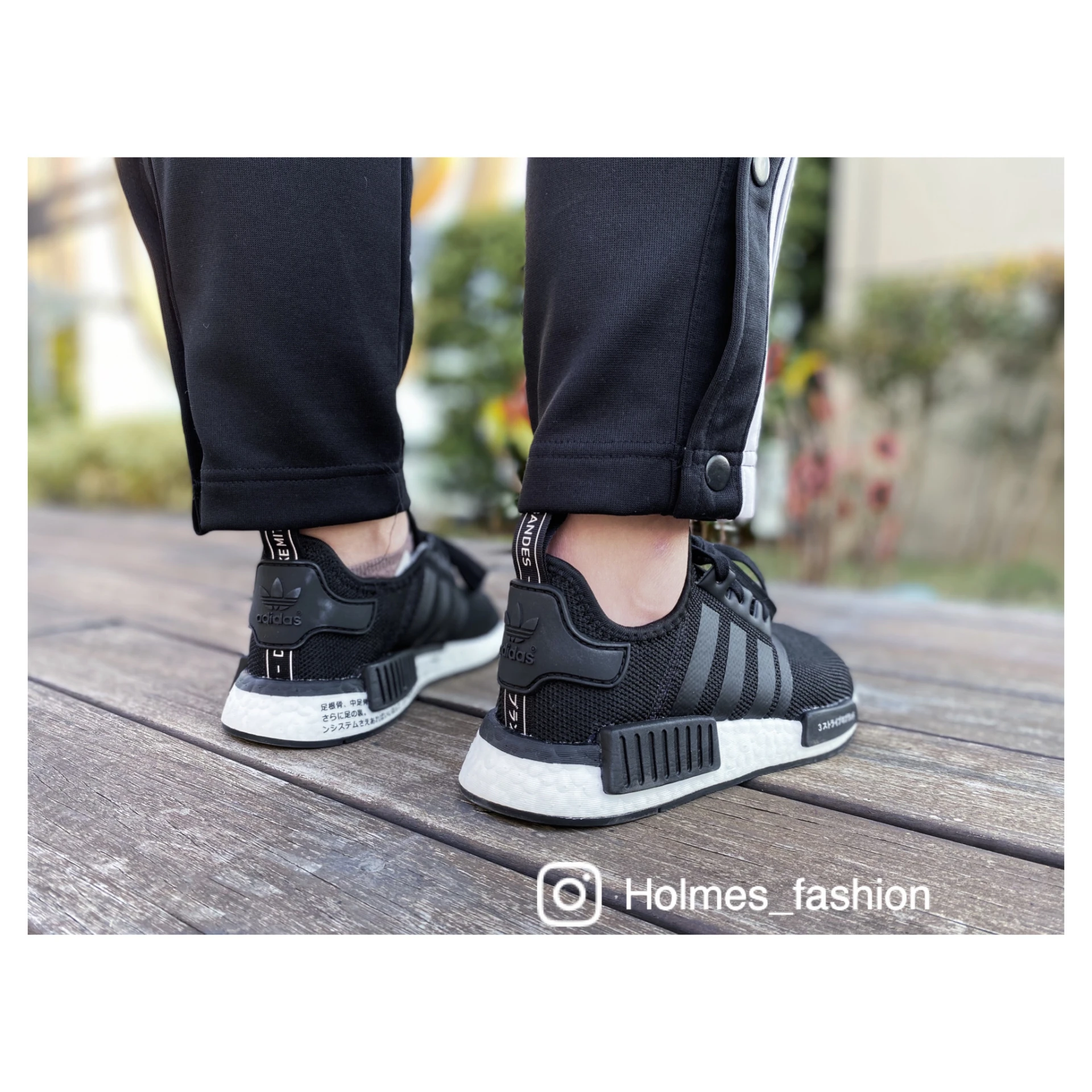 adidas gazelle silver green womens Adidas Women's NMD R1 Japanese Black Shoes (Size 38.5) main image 0