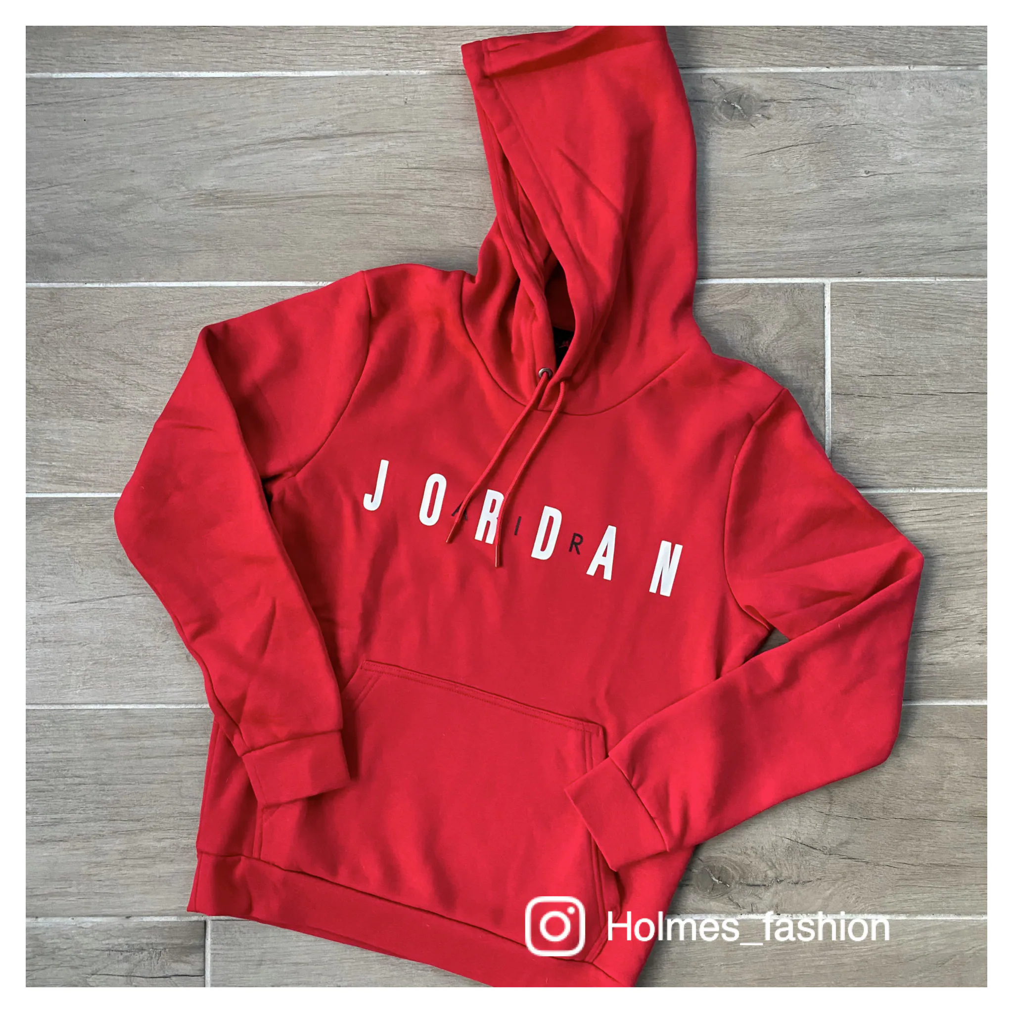 [Holmes]NIKE AIR JORDAN 大紅色 喬丹 帽踢 連帽衛衣 帽TEE CJ9666-687