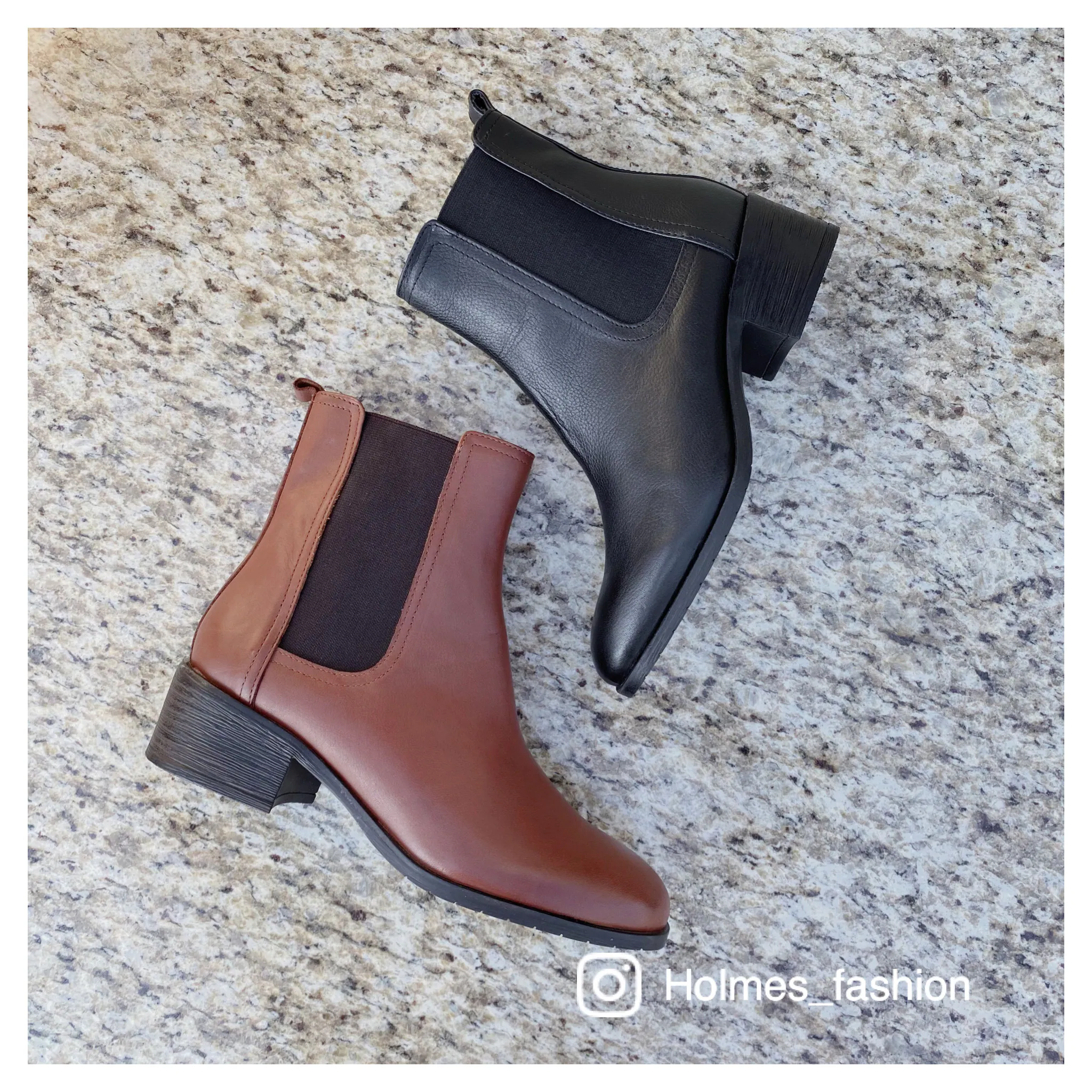 [Holmes]KENNETH COLE 真皮 切爾西靴 經典踝靴 增高3.8公分