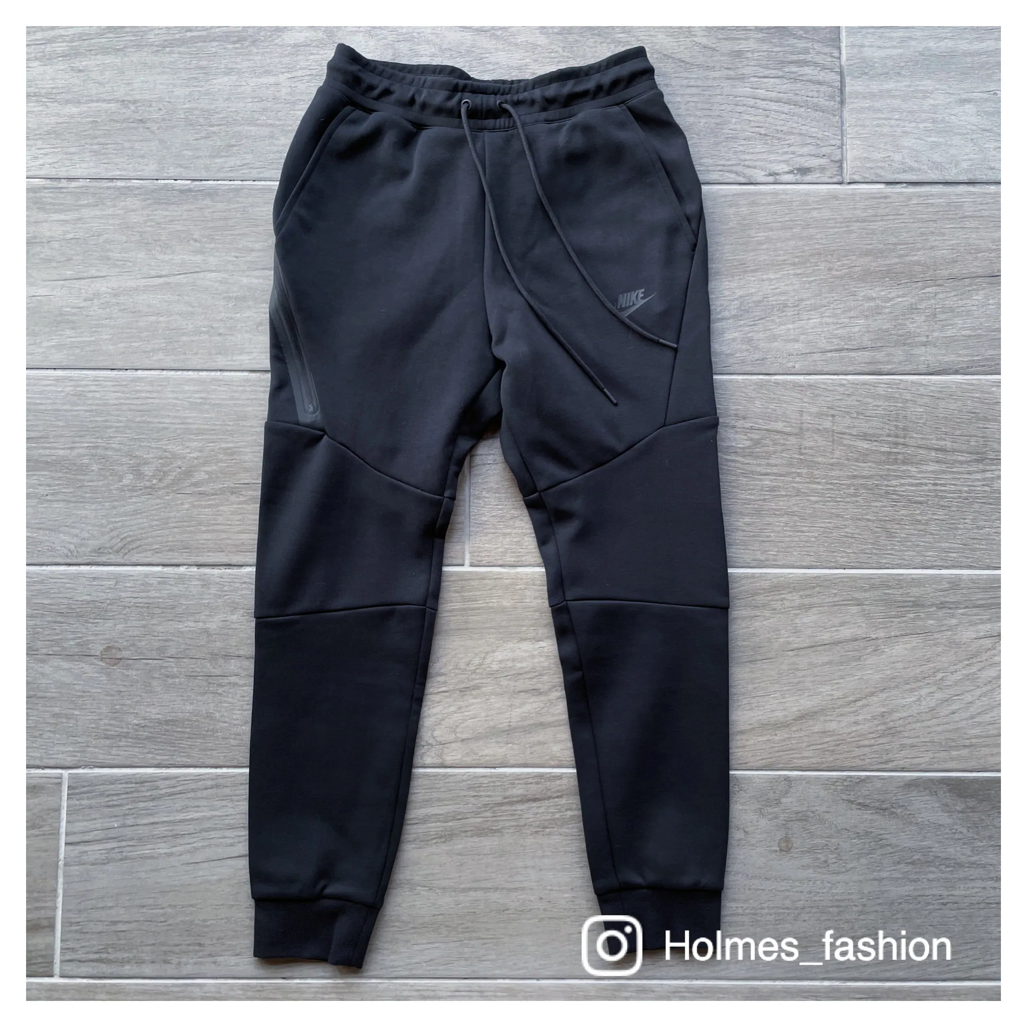 [Holmes]NIKE TECH FLEECE JOGGER 縮口 科技 棉褲 修身 長褲 黑色 805163-010