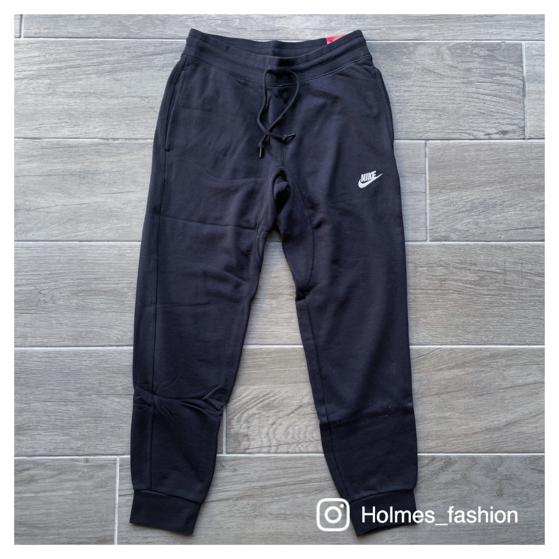 [Holmes]NIKE AW77 Cuffed JOGGERS 男版 縮口棉褲 黑色 長褲 545329-010