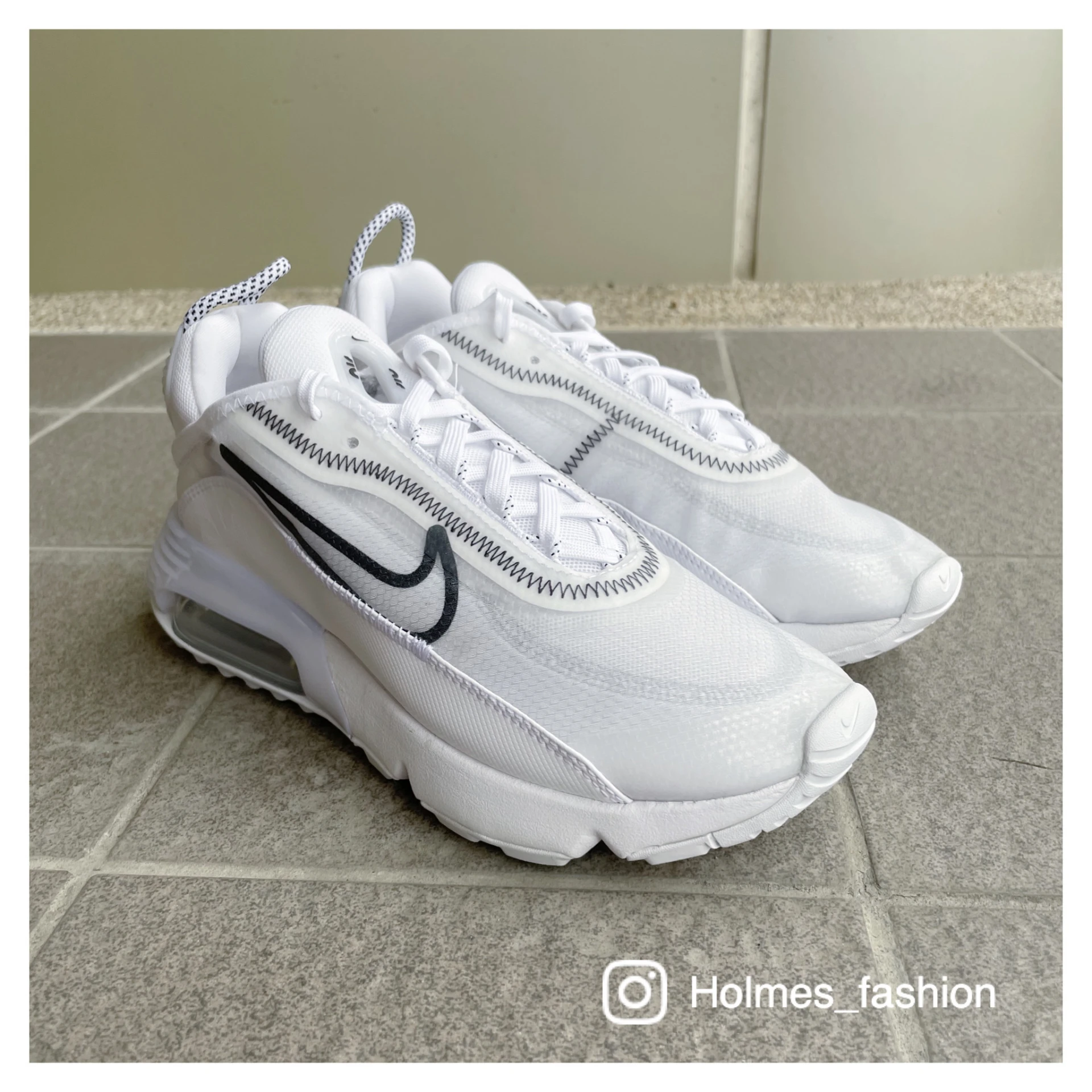 [Holmes]NIKE AIR MAX 2090 氣墊 休閒 全白 CK2612-100 24CM