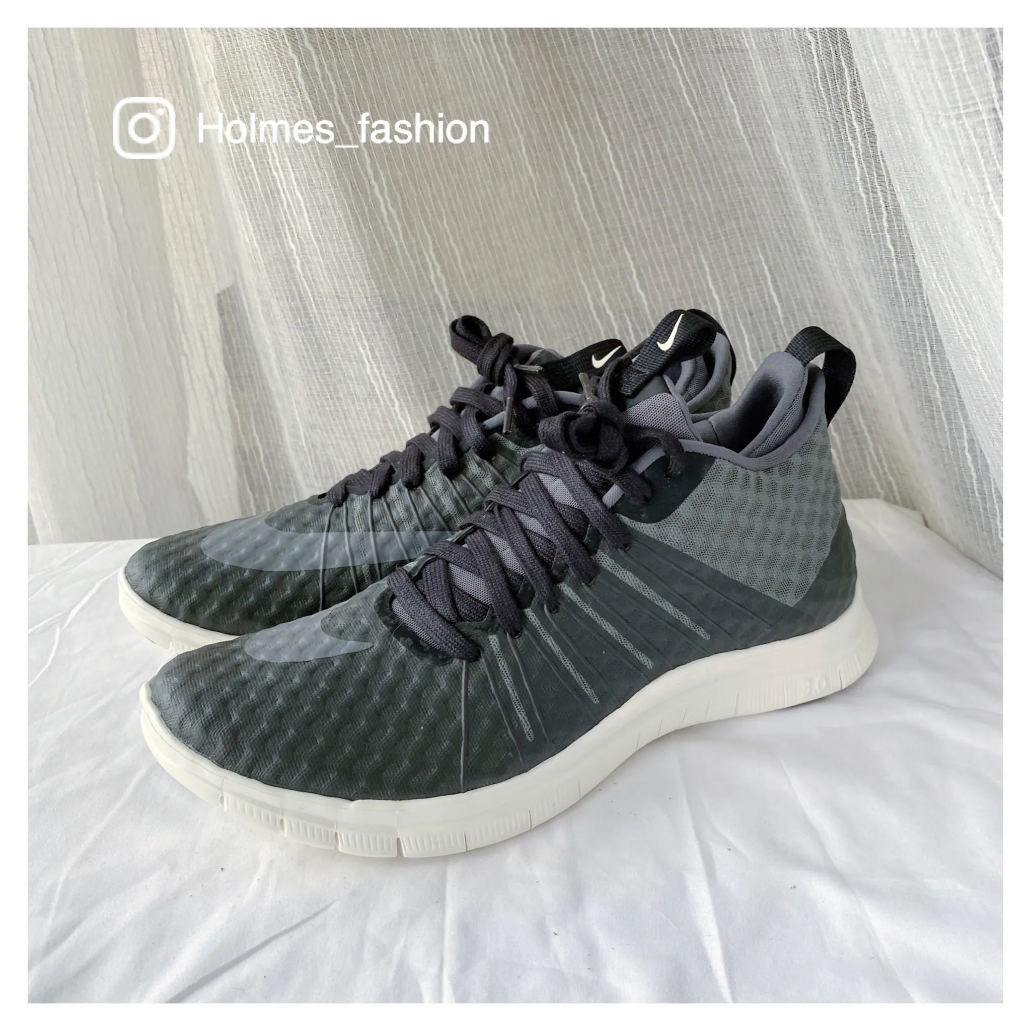 [Holmes]NIKE FREE HYPERVENOM 2 FS 黑灰色/ 鐵灰色 襪套 805890-001零碼 26.5