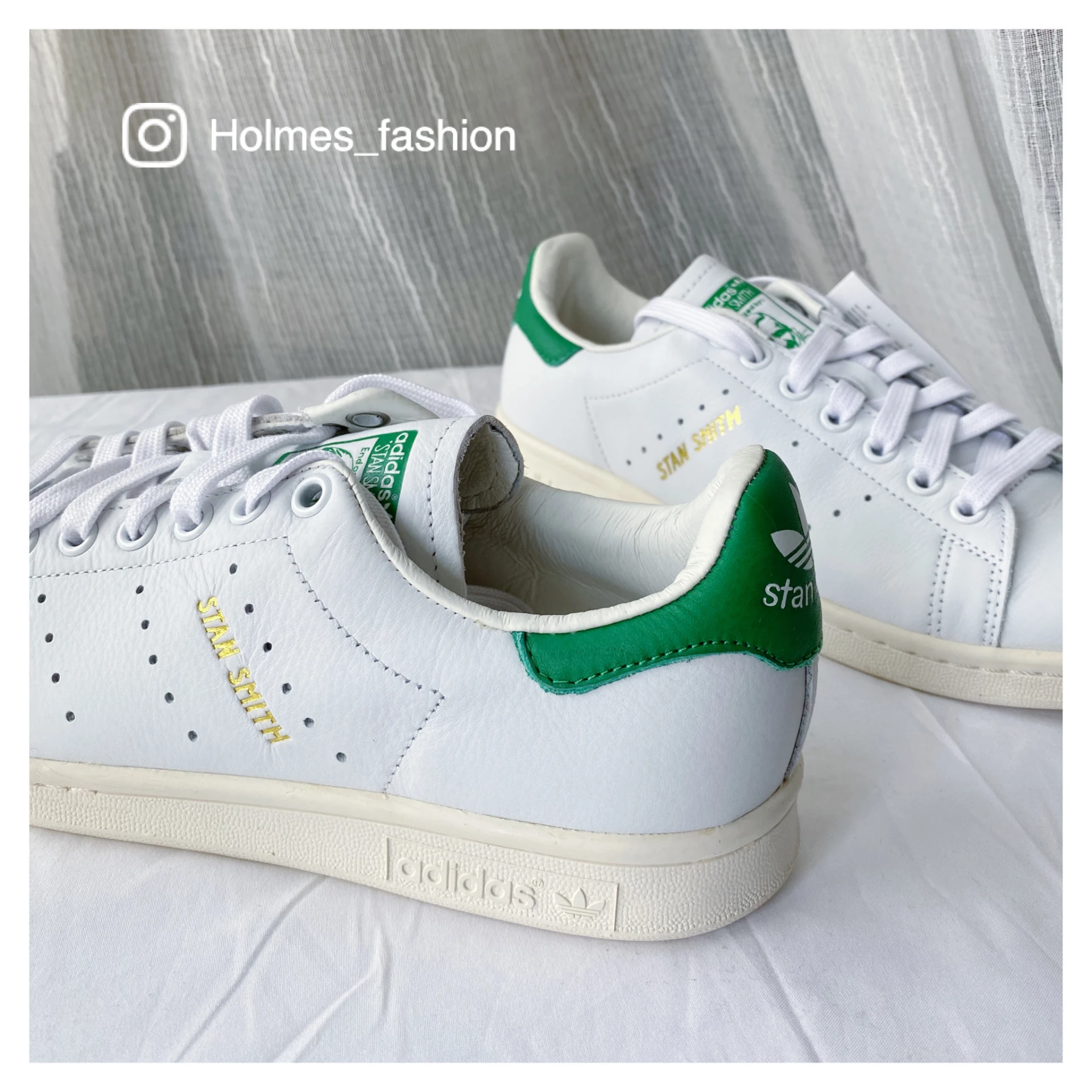 [Holmes]ADIDAS STAN SMITH 奶油底 綠尾 復古感 S5074