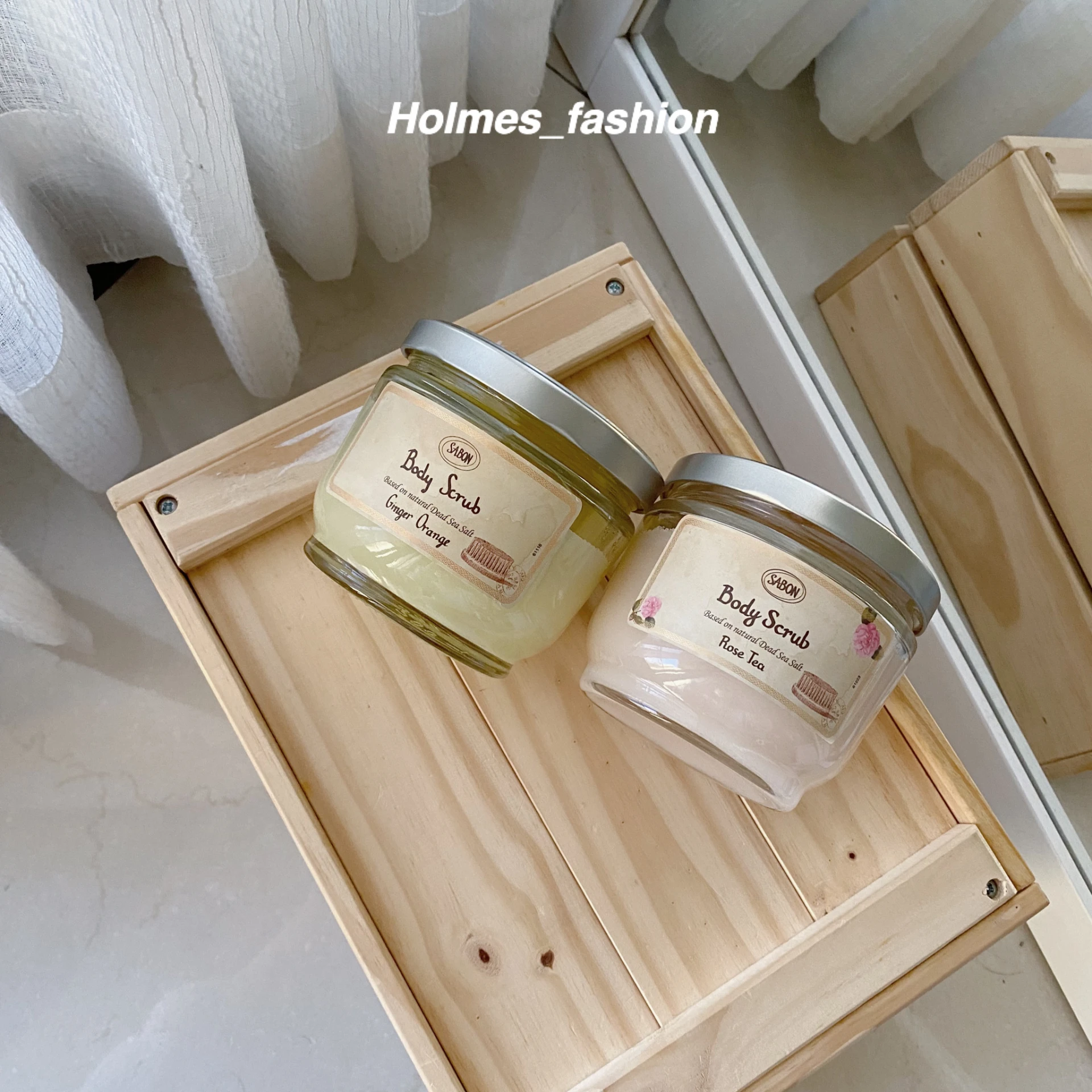 [Holmes]SABON 身體磨砂膏 西西里柑橘 / 白茶 / 玫瑰茶語 去角質 600G / 320G / 200G