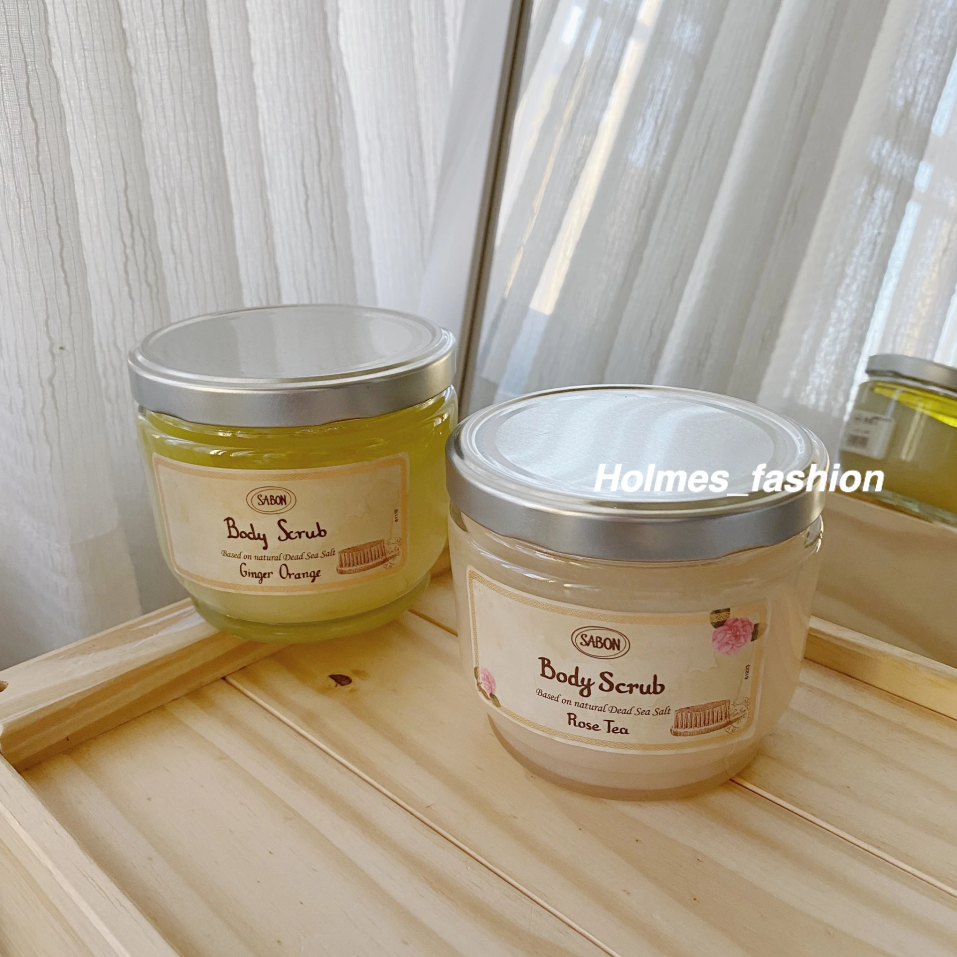[Holmes]SABON 身體磨砂膏 西西里柑橘 / 白茶 / 玫瑰茶語 去角質 600G / 320G / 200G