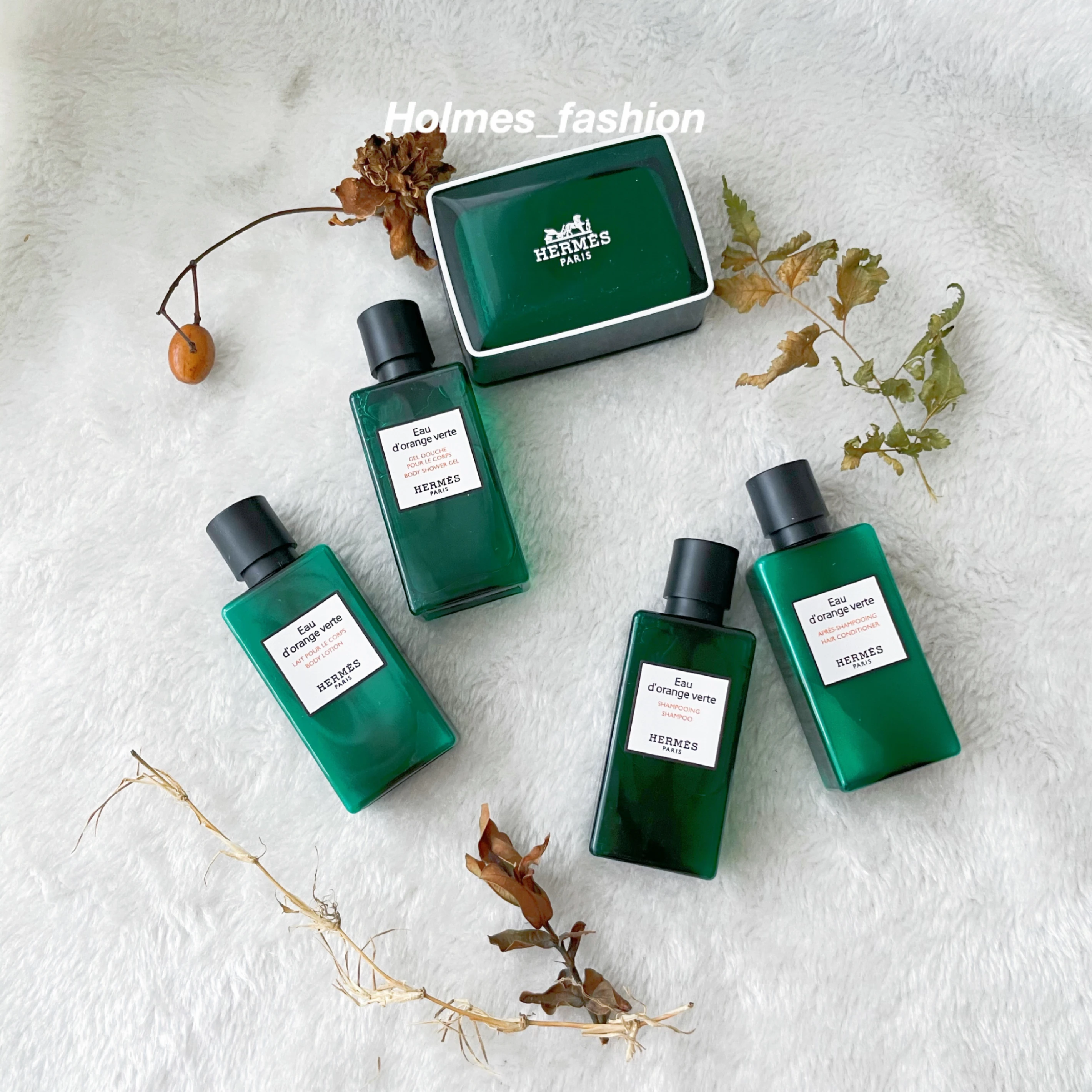 [Holmes]Hermés 愛馬仕 橘綠之泉洗沐四件組 旅行組 40ML