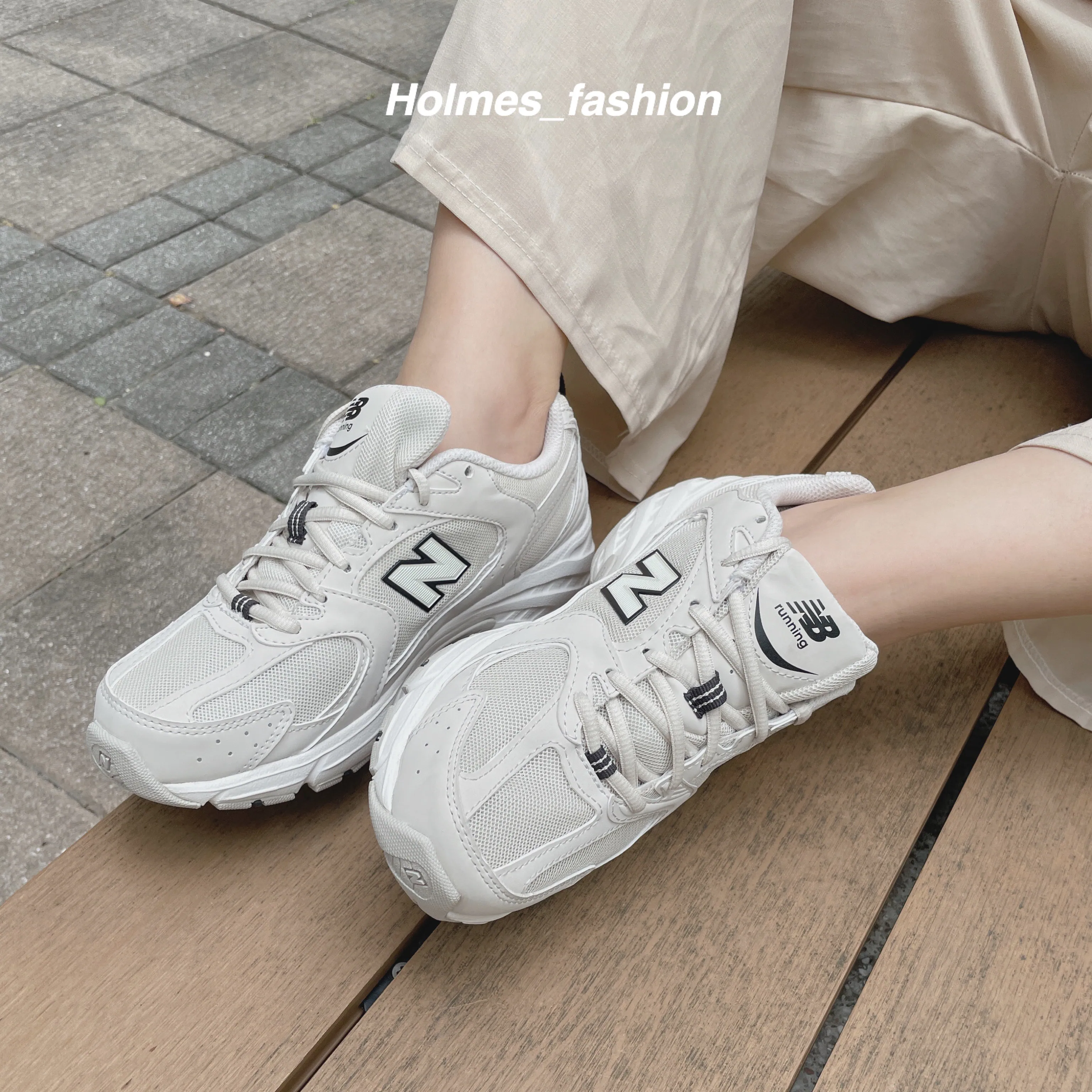 [Holmes]NEW BALANCE 530 MR530SH 復古 老爹 奶茶色