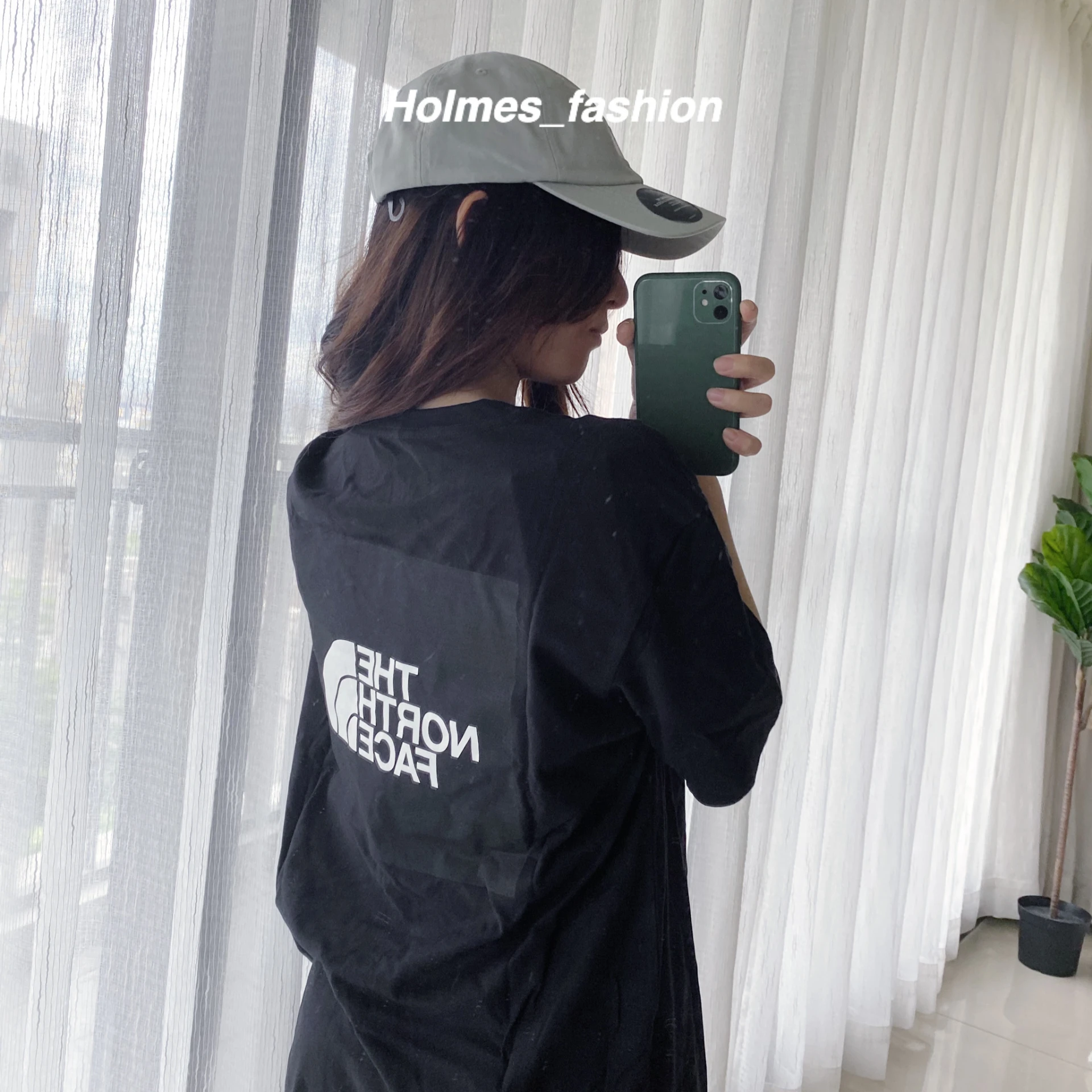 [Holmes]THE NORTH FACE 北臉 BOX LOGO 短袖 黑白 零碼M