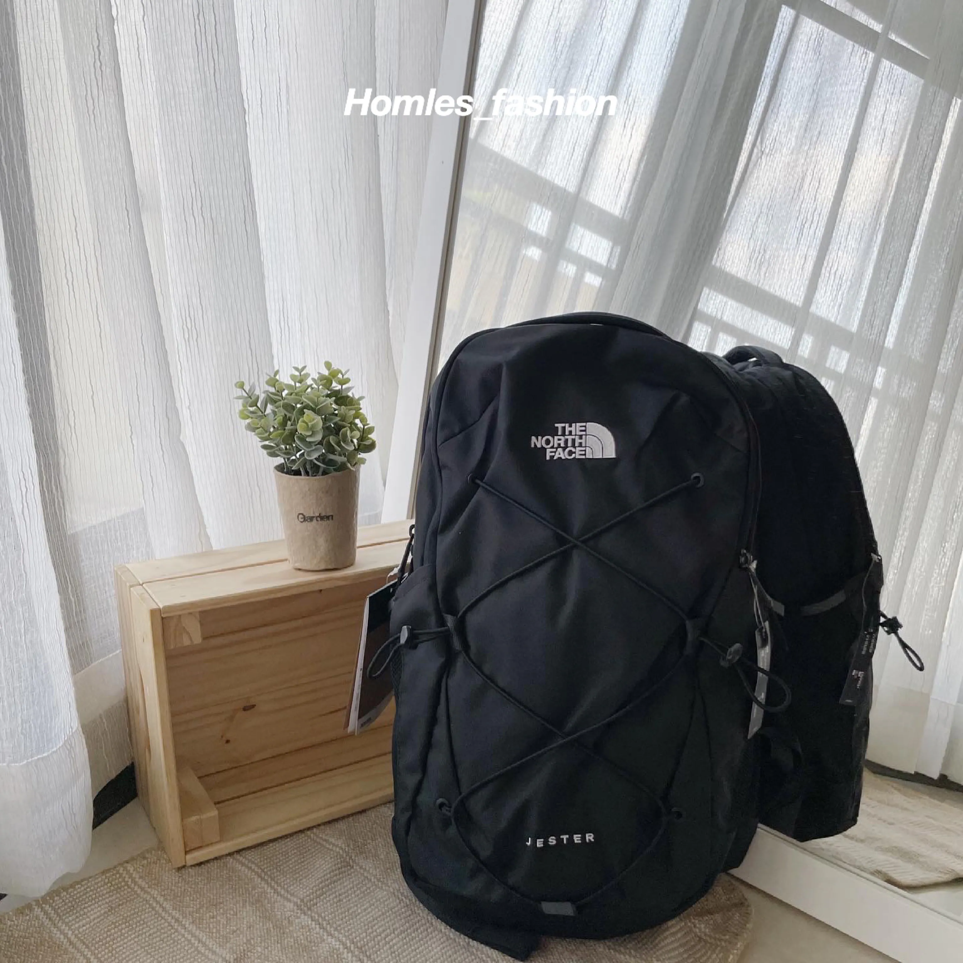 [Holmes]THE NORTH FACE W JESTER BACKPACK 北臉 機能 抽繩 後背包 NF0A3VXGJK3