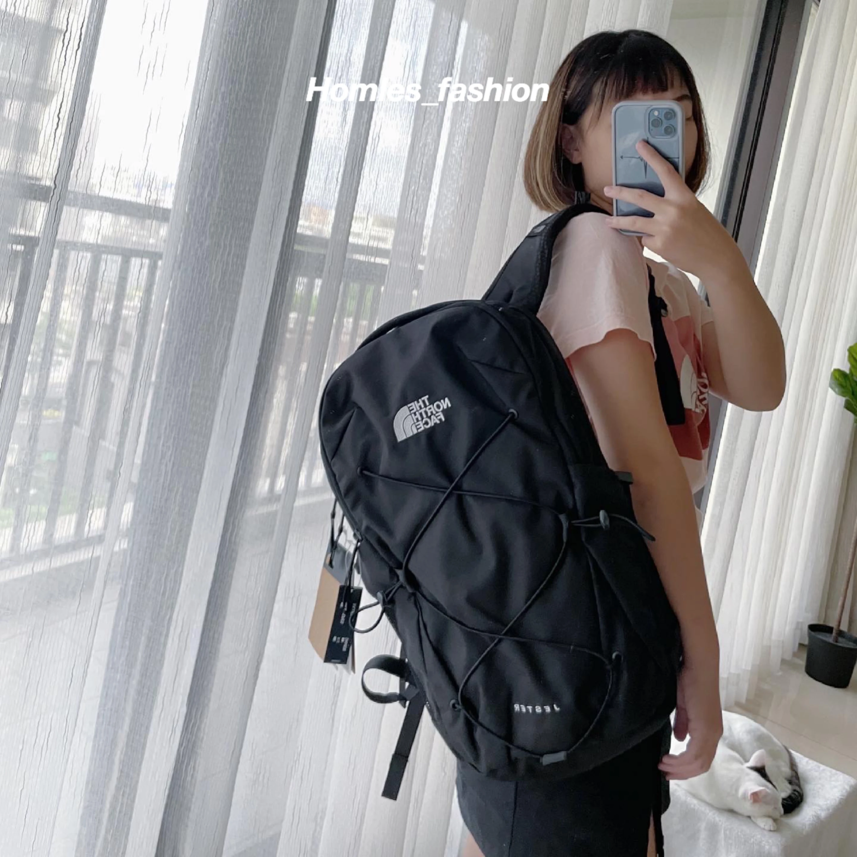 [Holmes]THE NORTH FACE W JESTER BACKPACK 北臉 機能 抽繩 後背包 NF0A3VXGJK3
