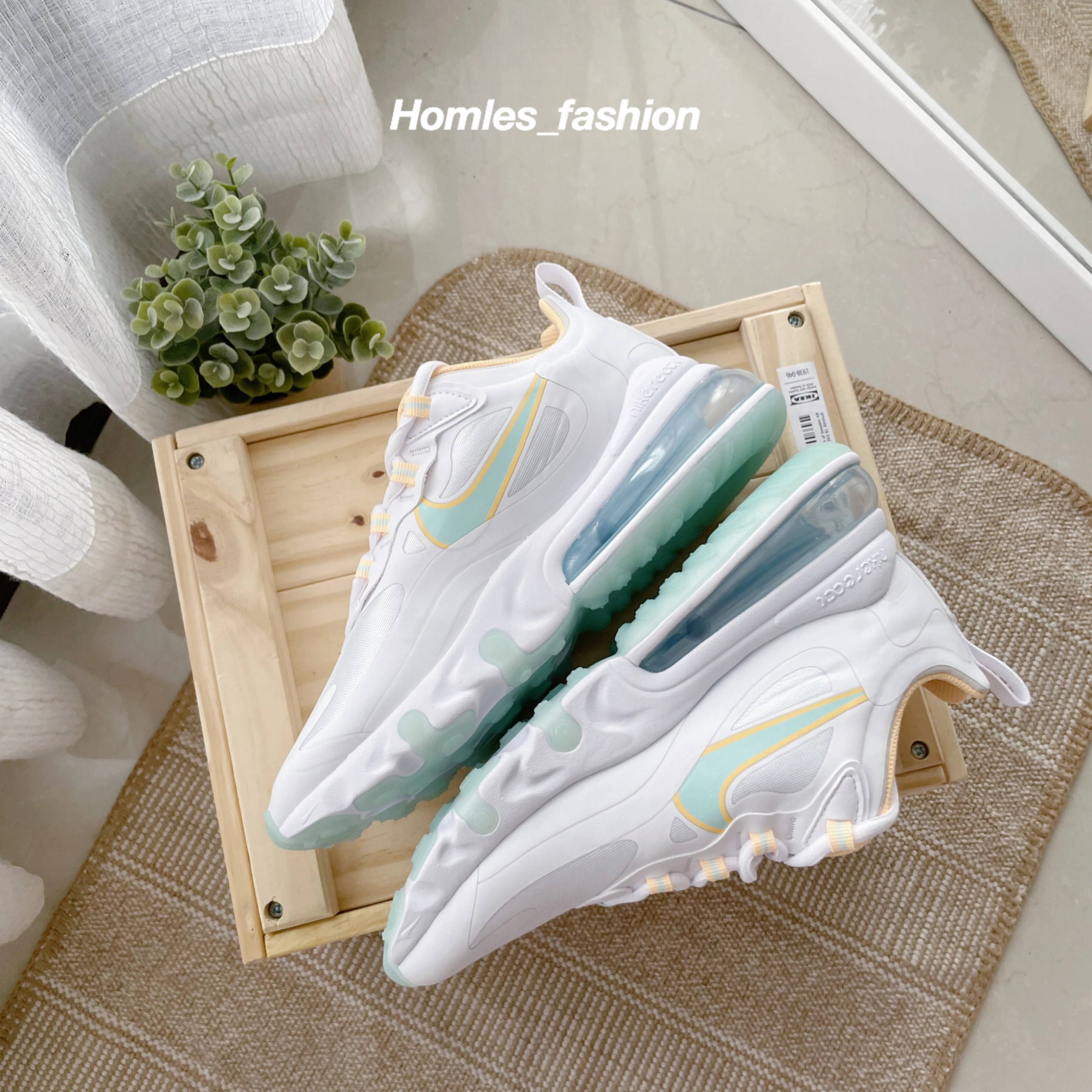 [Holmes]NIKE AIR MAX 270 REACT 哈密瓜配色 DJ3027-100