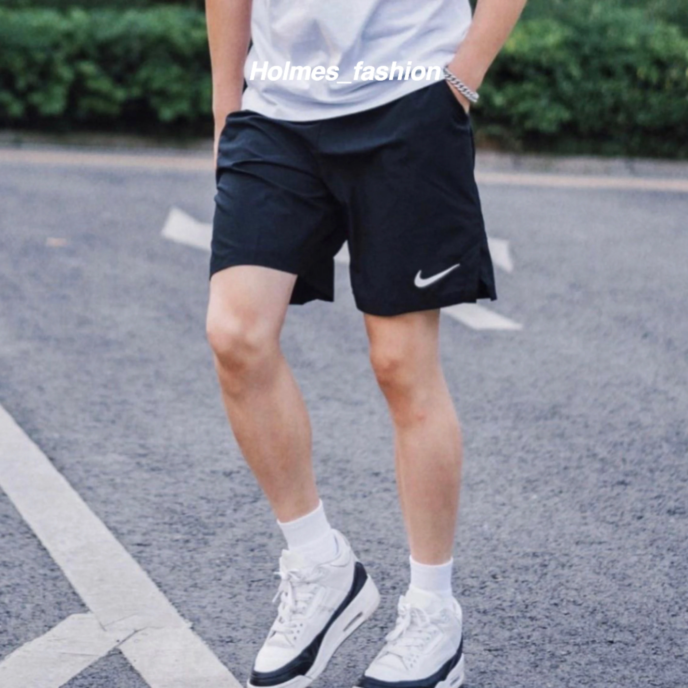 [Holmes]NIKE FLEX 梭織運動短褲 CU4946-010