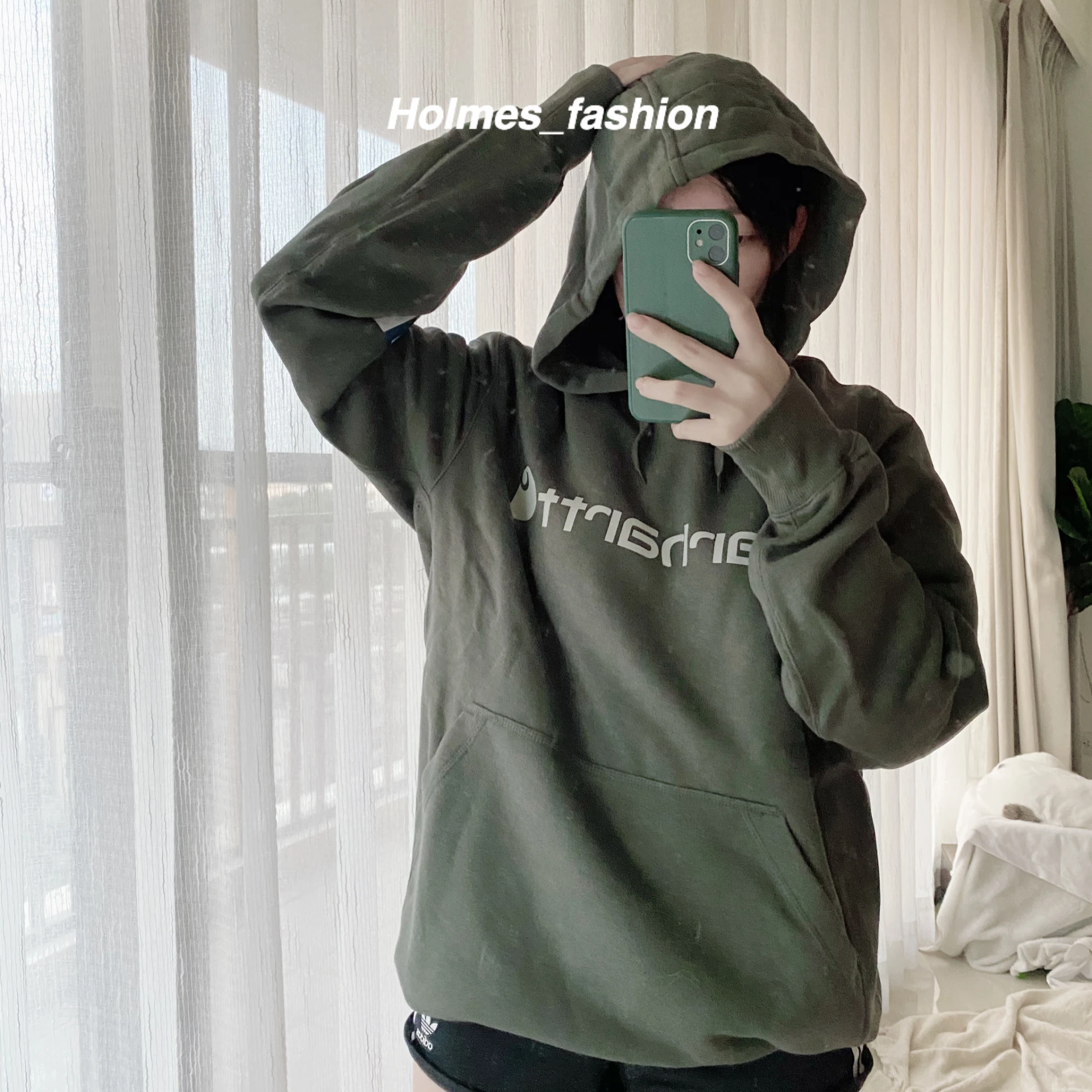 [Holmes]Carhartt Force:registered: Delmont Hoodie 帽T 帽踢 103873 軍綠 / 灰色 / 深藍 / 黑色 (預購)