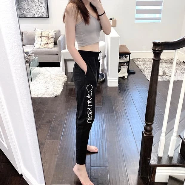 [Holmes]現貨 Calvin Klein 女士縮口慢跑褲2條裝 CK 修身運動褲