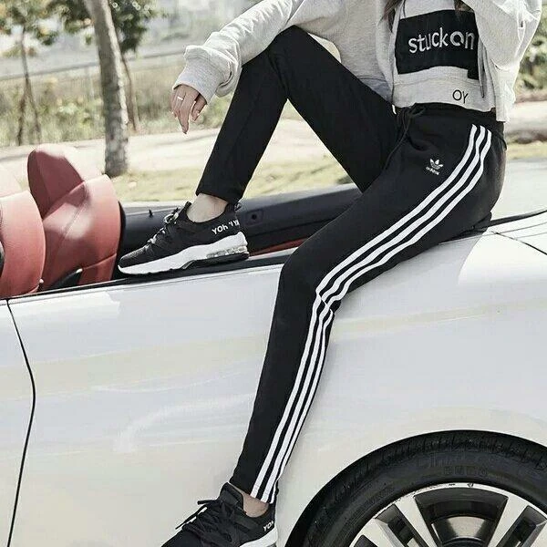 [Holmes]ADIDAS ORIGINALS 三葉草 CE5607 三線 棉褲 女款 長褲