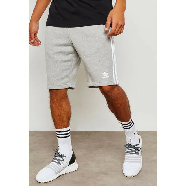 [Holmes]ADIDAS ORIGINALS 3-STRIPES 經典三葉草 三線 短褲 DH5803 灰色 棉褲  運動短褲