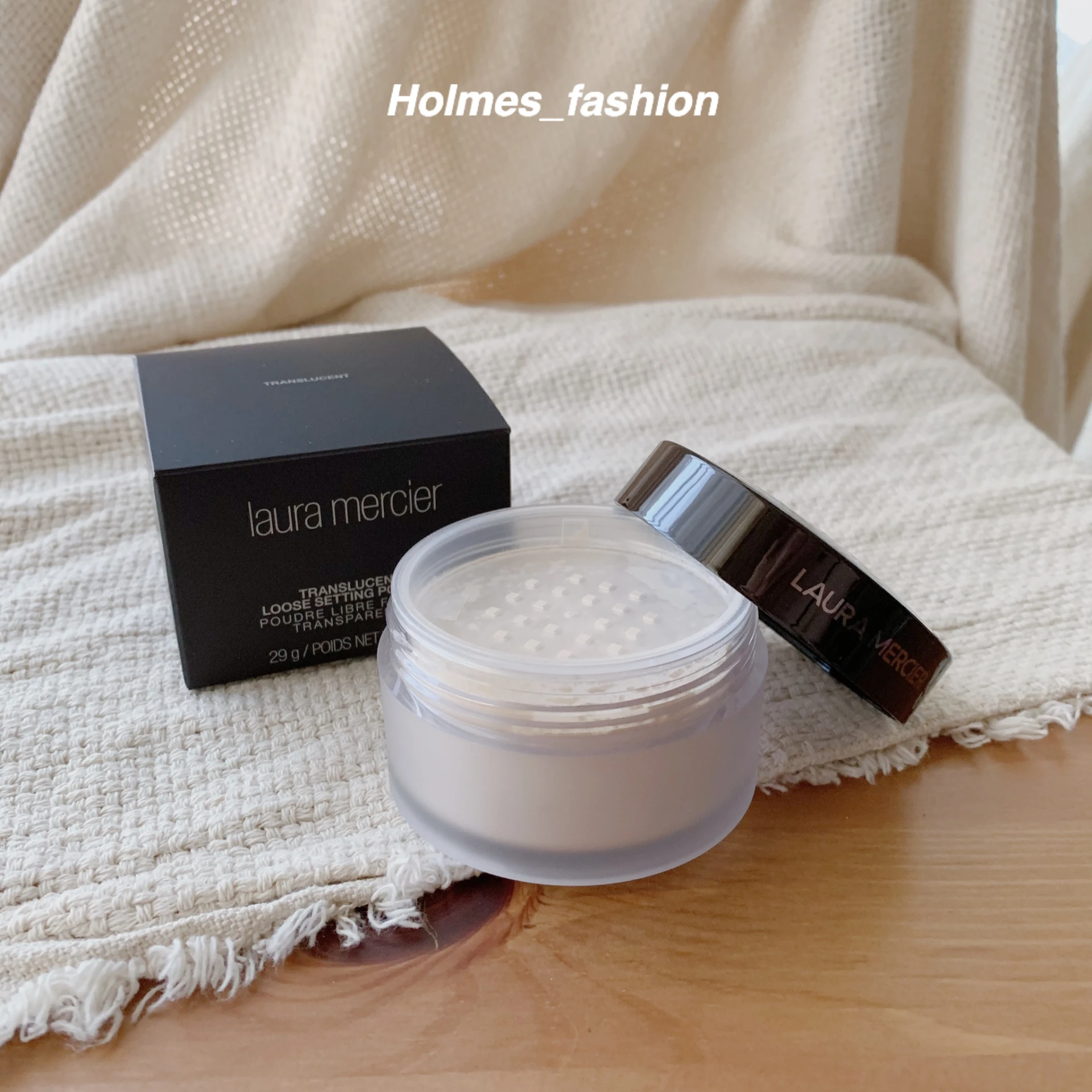 [Holmes] Laura Mercier 煥顏透明蜜粉 <冠軍蜜粉> 定妝 蜜粉 透明色