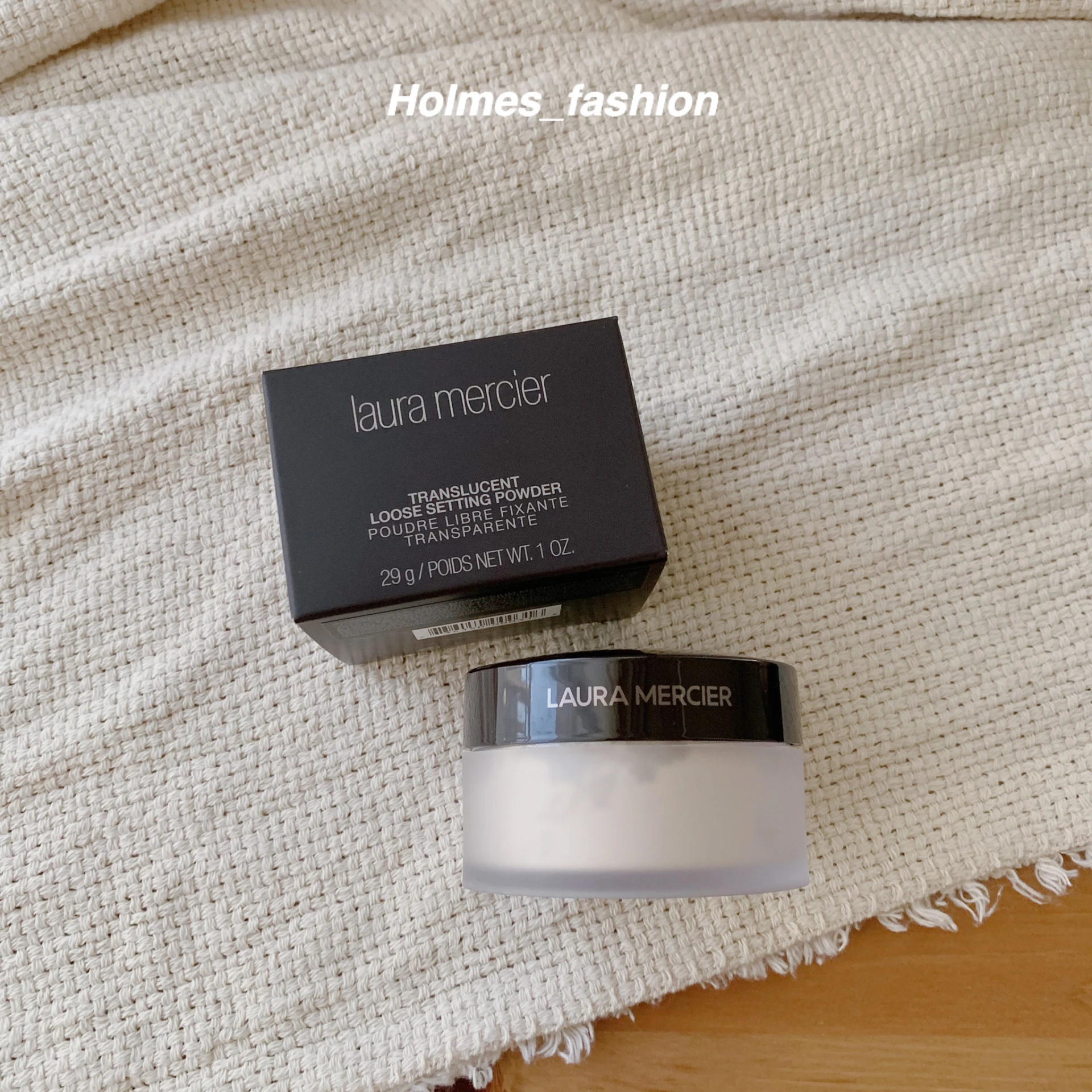 [Holmes] Laura Mercier 煥顏透明蜜粉 <冠軍蜜粉> 定妝 蜜粉 透明色