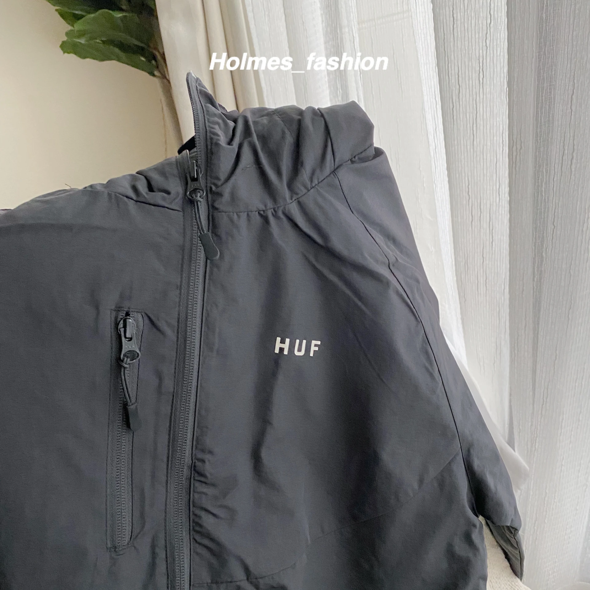 [Holmes]現貨 HUF STANDARD SHELL 2 JACKET 美版 外套 黑色