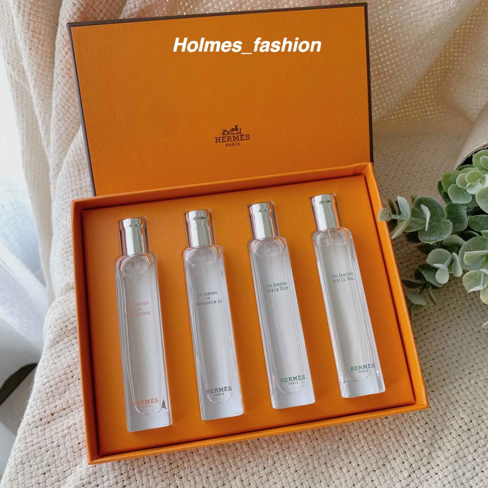 [Holmes]HERMES 愛馬仕中性 小香水 四入 15ML 花園系列