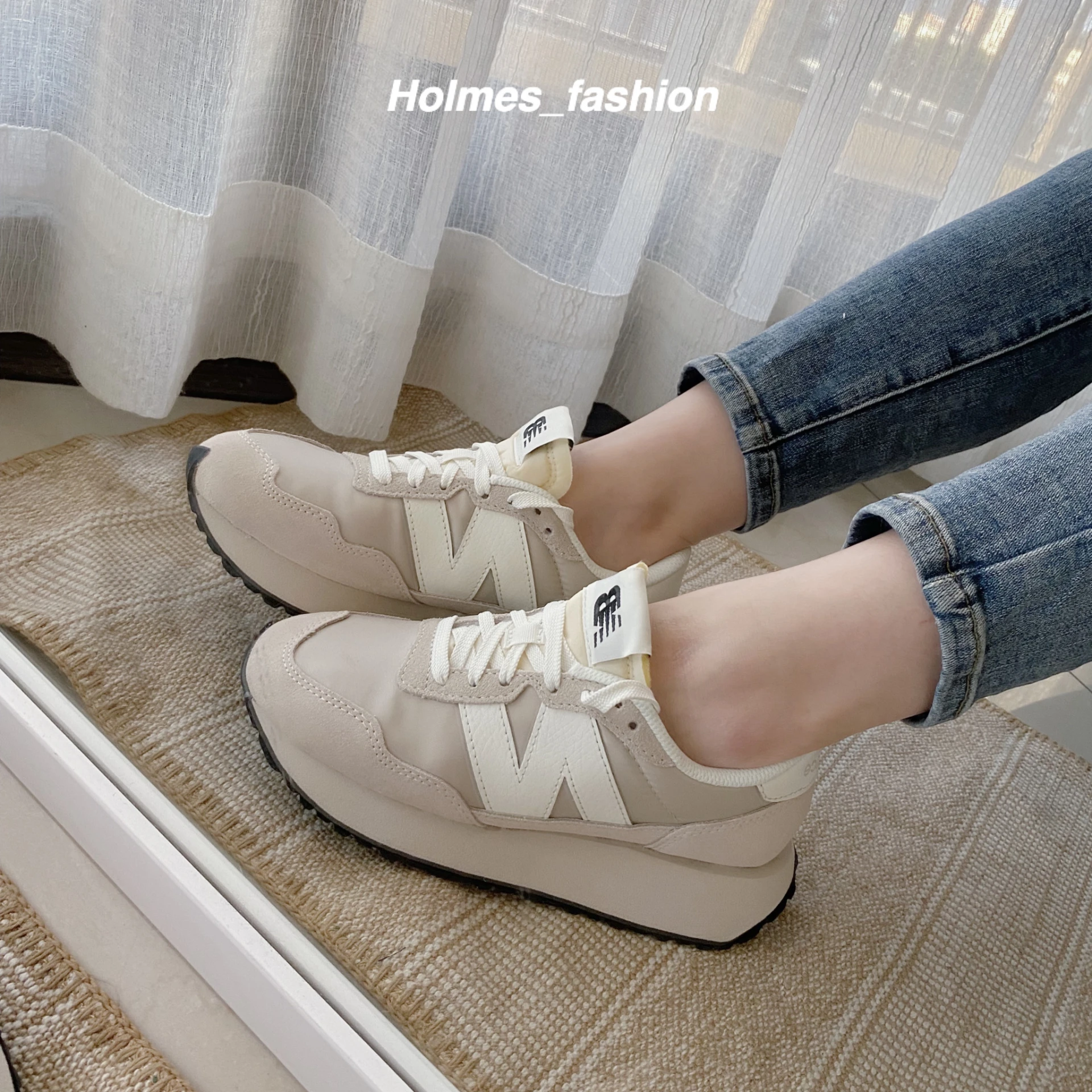 [Holmes]NEW BALANCE NB 237 WS237DH1 燕麥色 復古淺灰 燕麥奶
