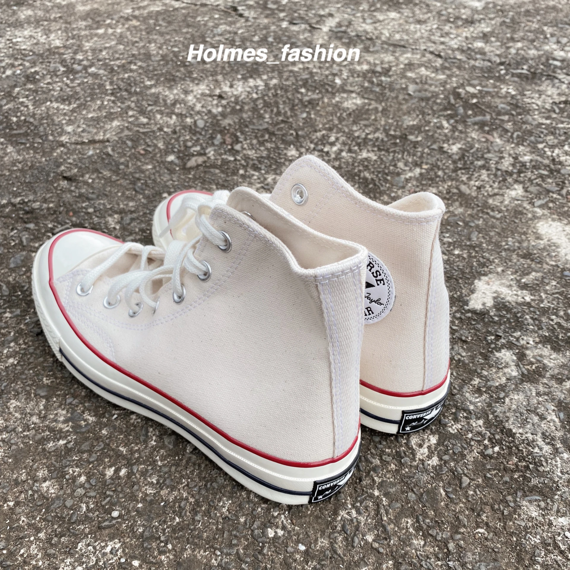 [Holmes]CONVERSE CHUCK 1970 高筒 帆布鞋 144755C 米白色 現貨+預購